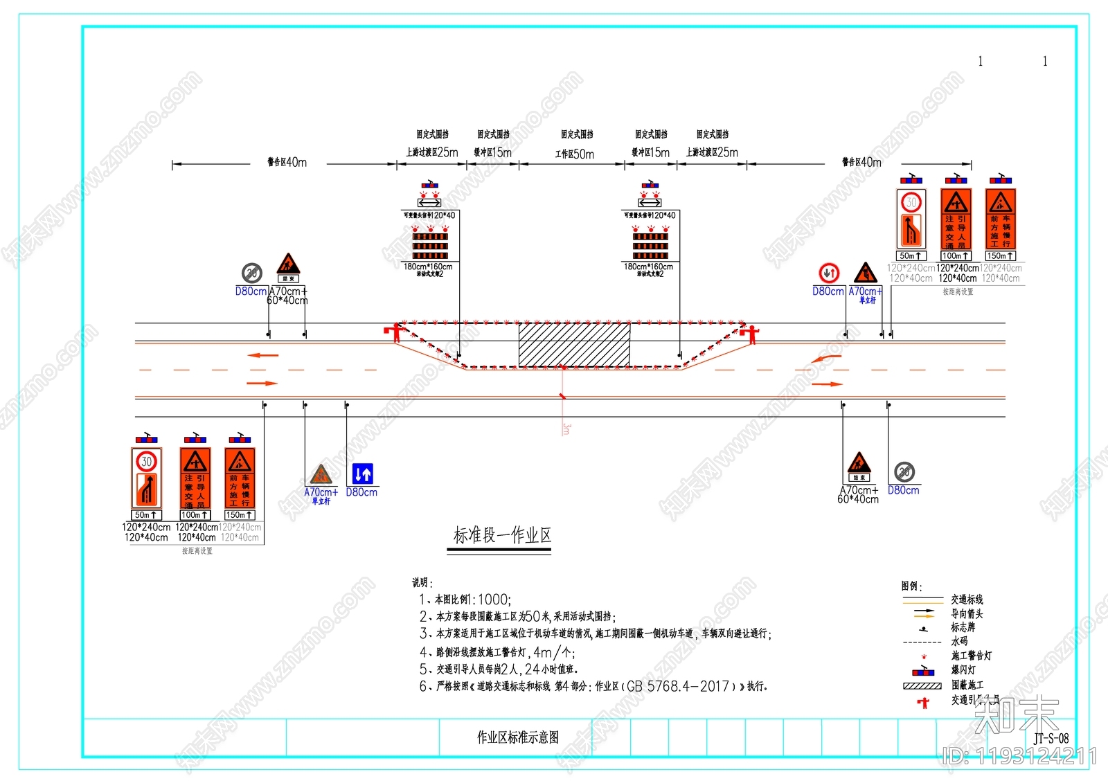 道路施工图下载【ID:1193124211】