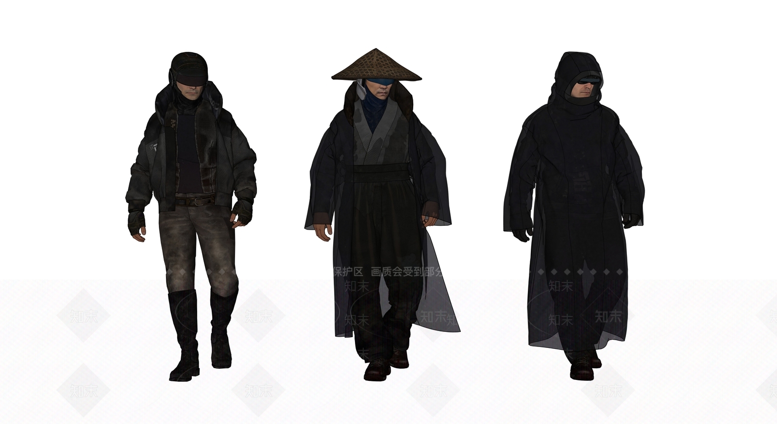 多人SU模型下载【ID:1193145616】