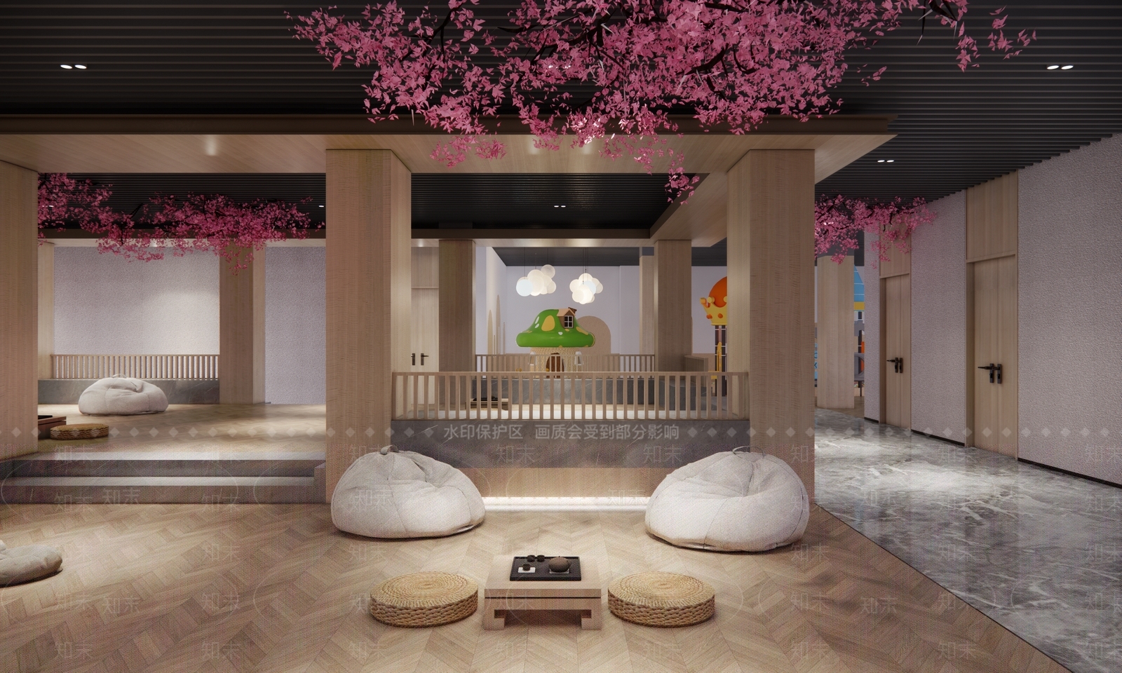 现代简约其他休闲娱乐空间SU模型下载【ID:1193147276】