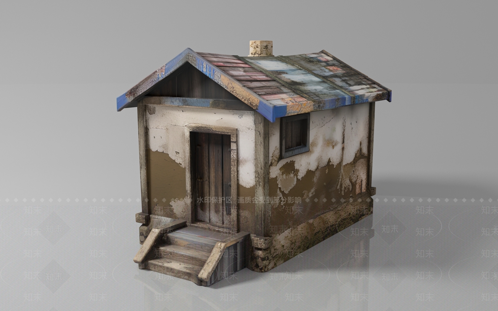 现代木屋3D模型下载【ID:1193147372】