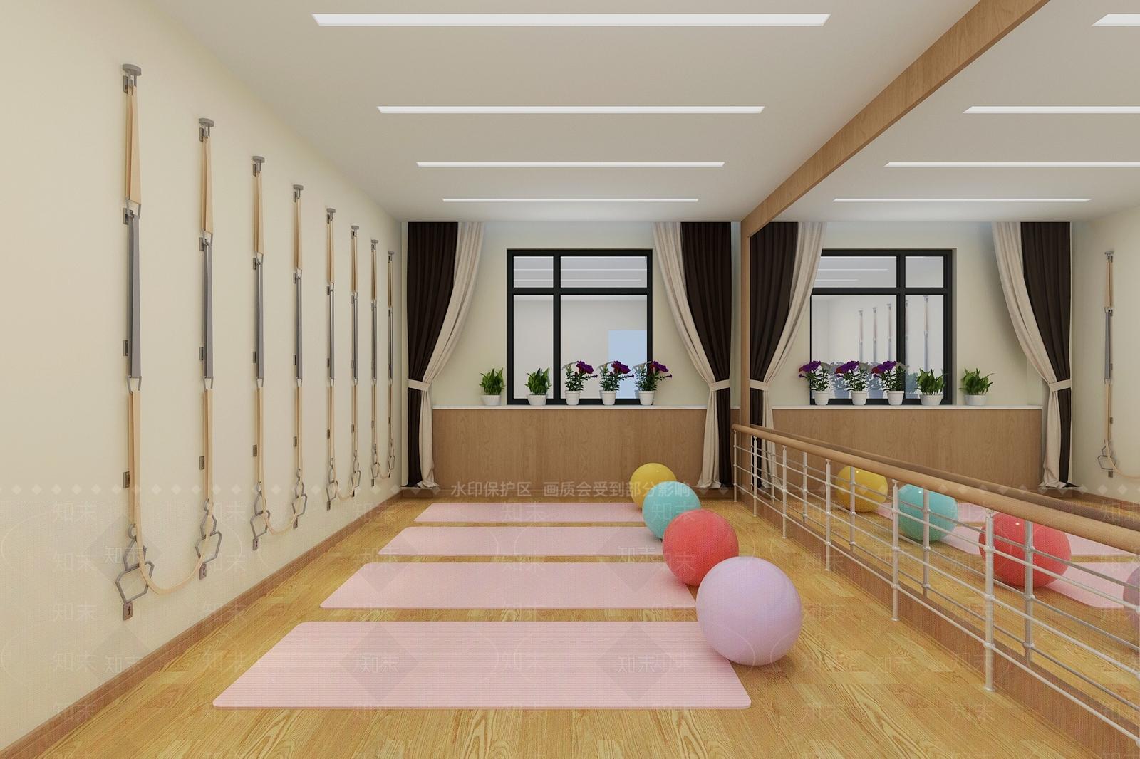 现代活动室3D模型下载【ID:1193153324】