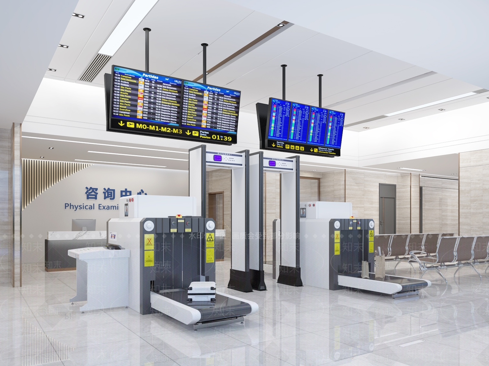 现代其他公共空间3D模型下载【ID:1193154965】