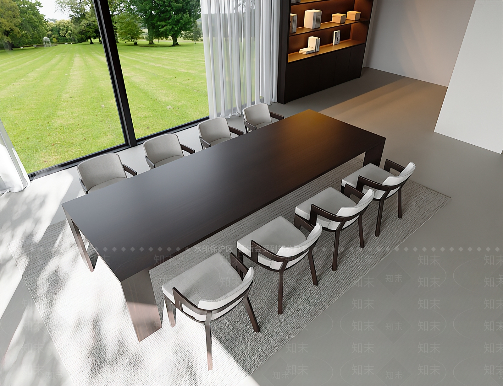 现代餐桌3D模型下载【ID:1193171876】
