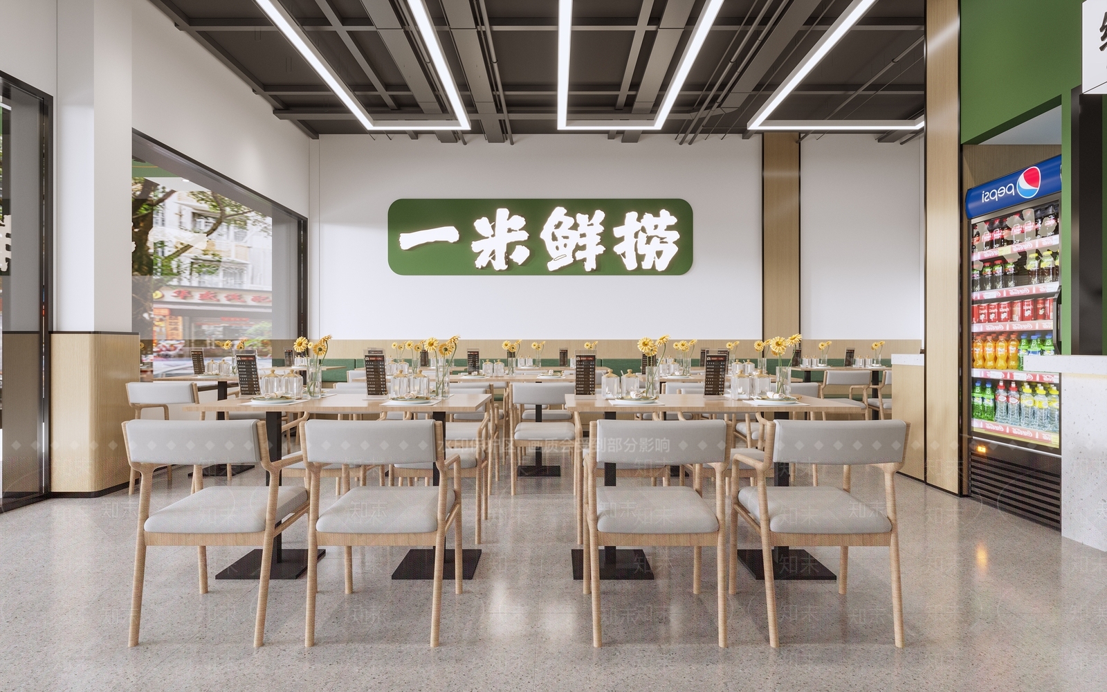 现代茶餐厅3D模型下载【ID:1193174977】