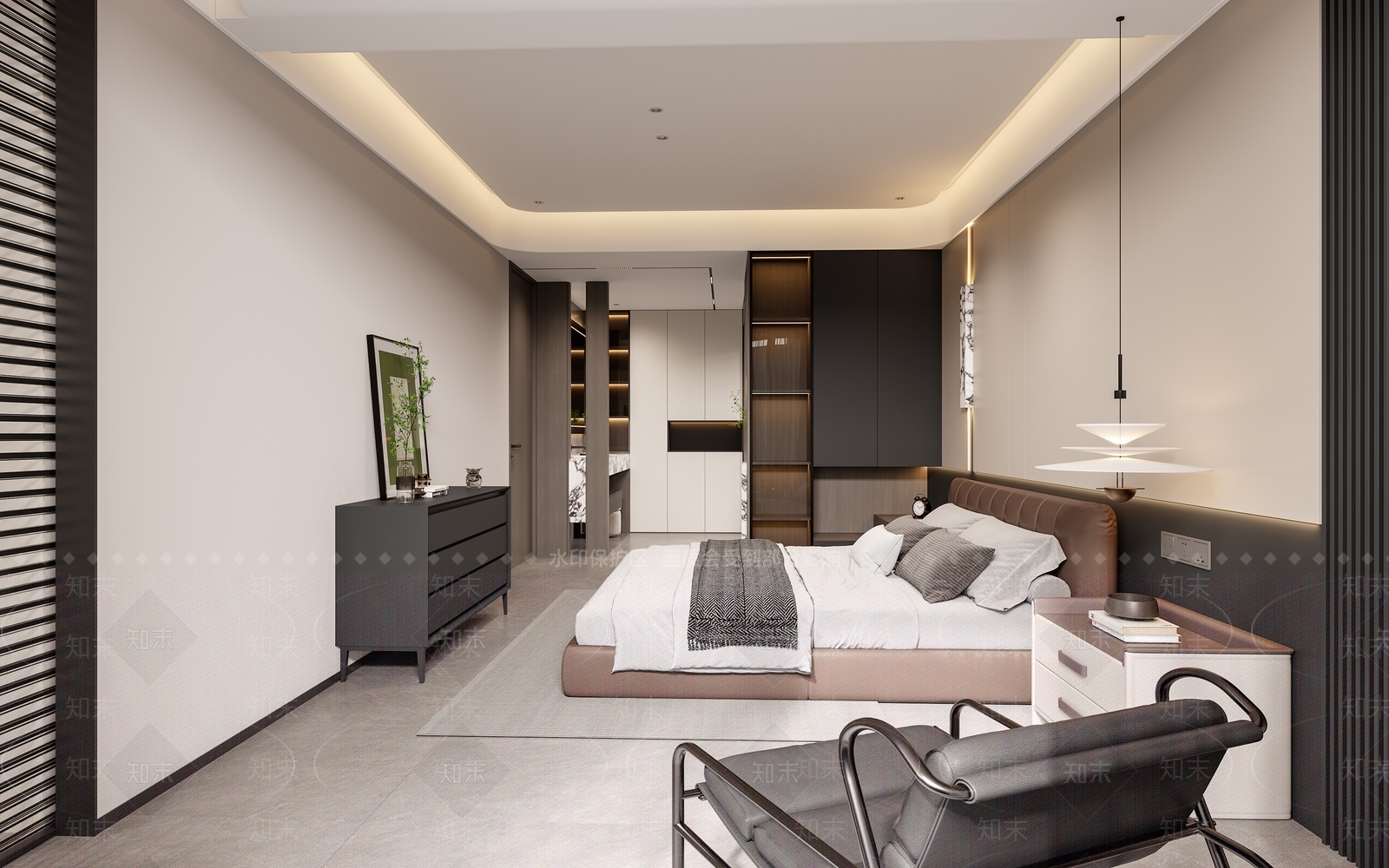 轻奢酒店卫生间3D模型下载【ID:1215121096】