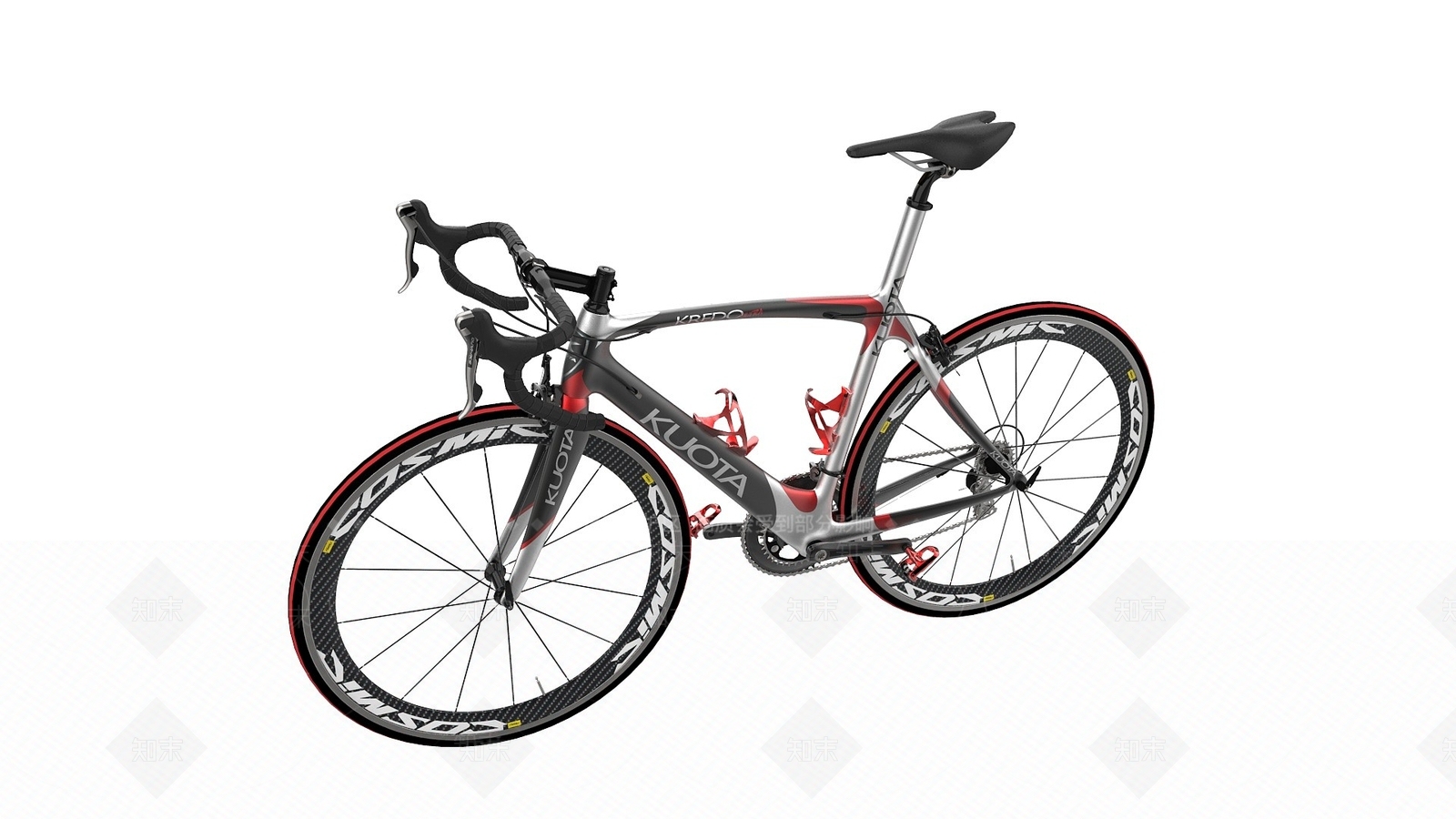 现代山地自行车3D模型下载【ID:1193179251】