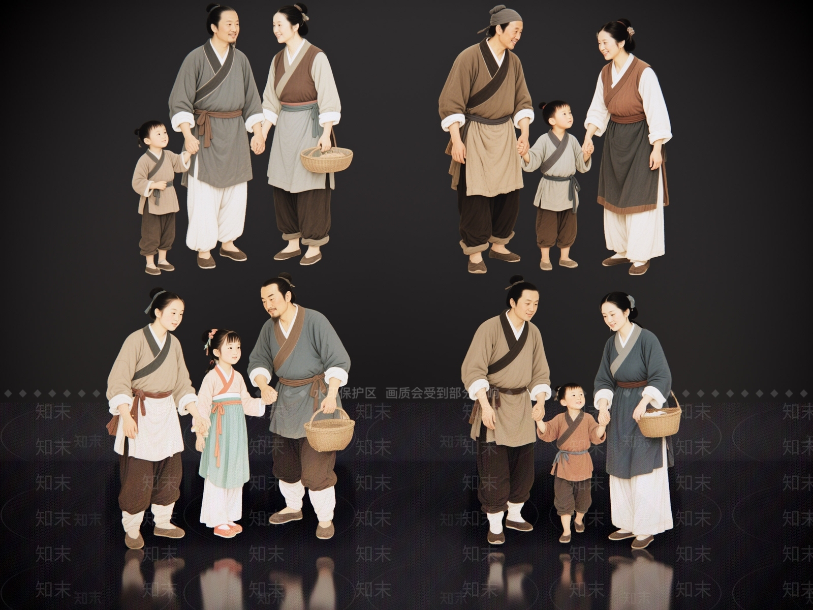 多人SU模型下载【ID:1193180797】