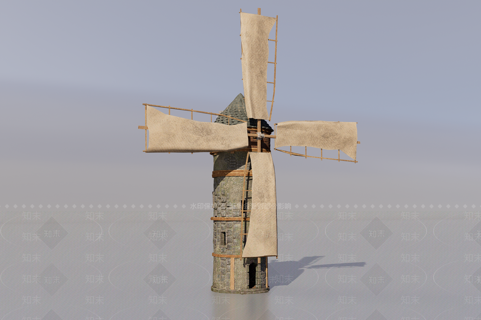 欧式古建3D模型下载【ID:1193192046】