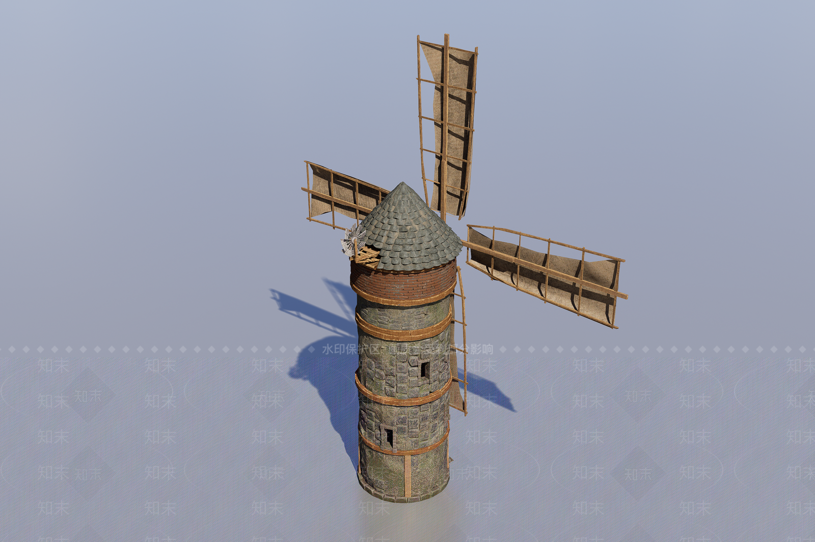 欧式古建3D模型下载【ID:1193192046】