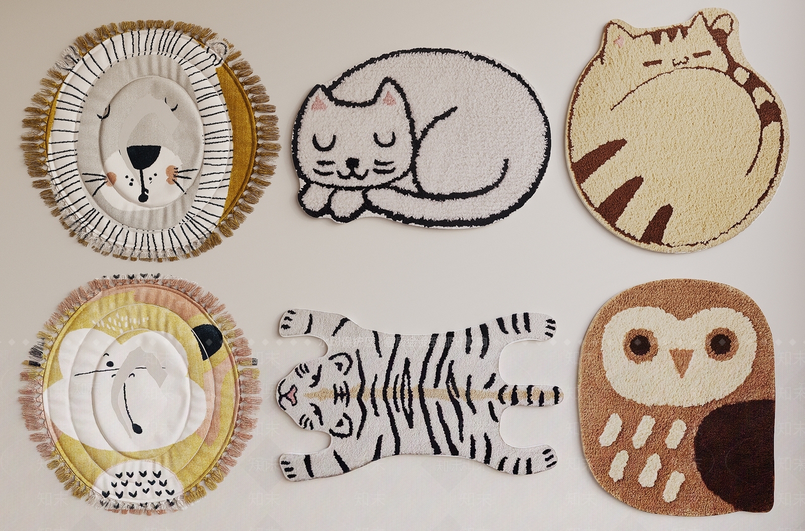 现代儿童地毯3D模型下载【ID:1193197646】