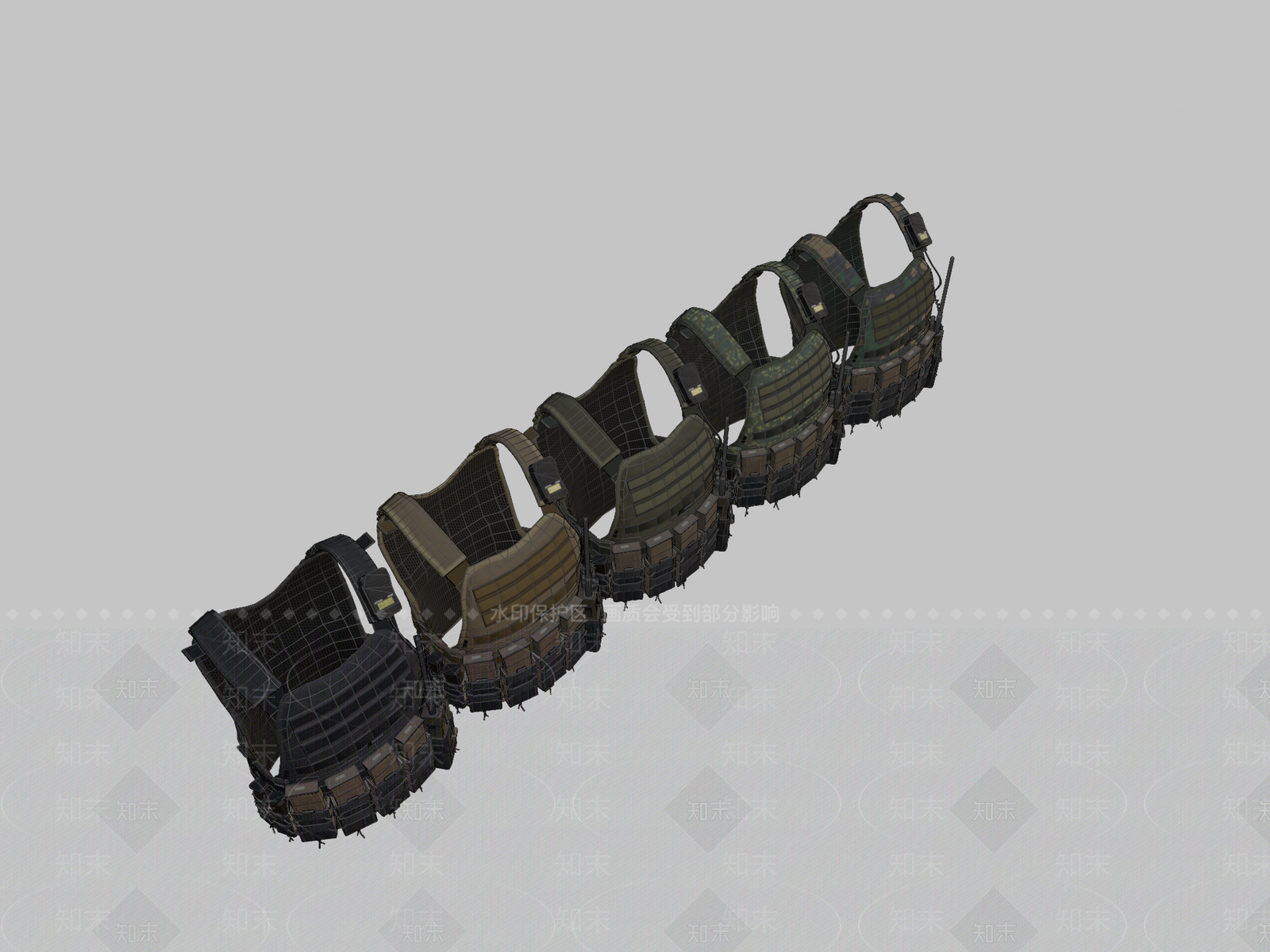 衣服3D模型下载【ID:1193212400】
