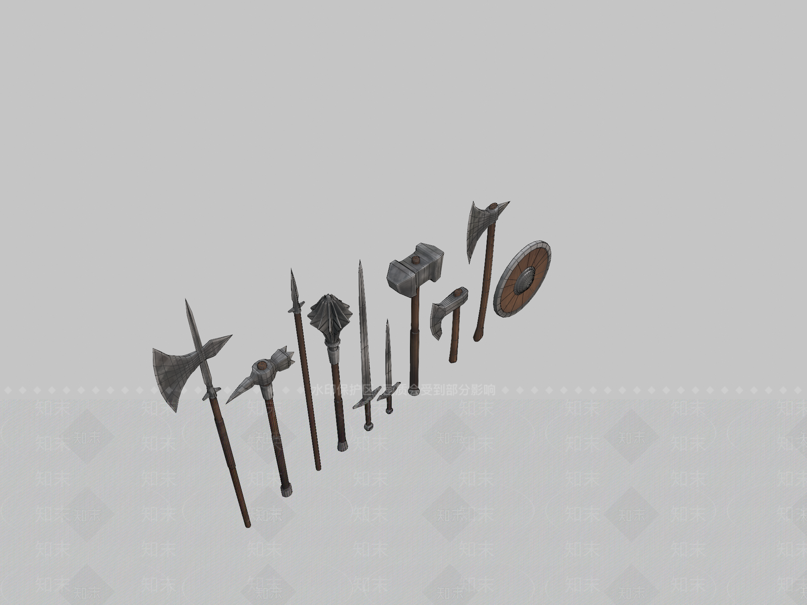 军事器材3D模型下载【ID:1193213690】