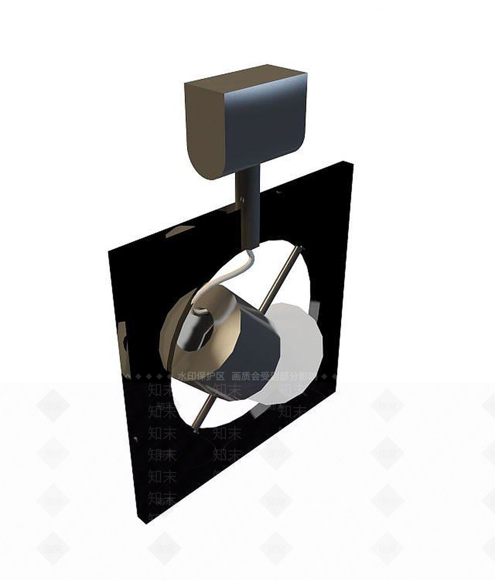 现代新型射灯3D模型下载【ID:1193222788】