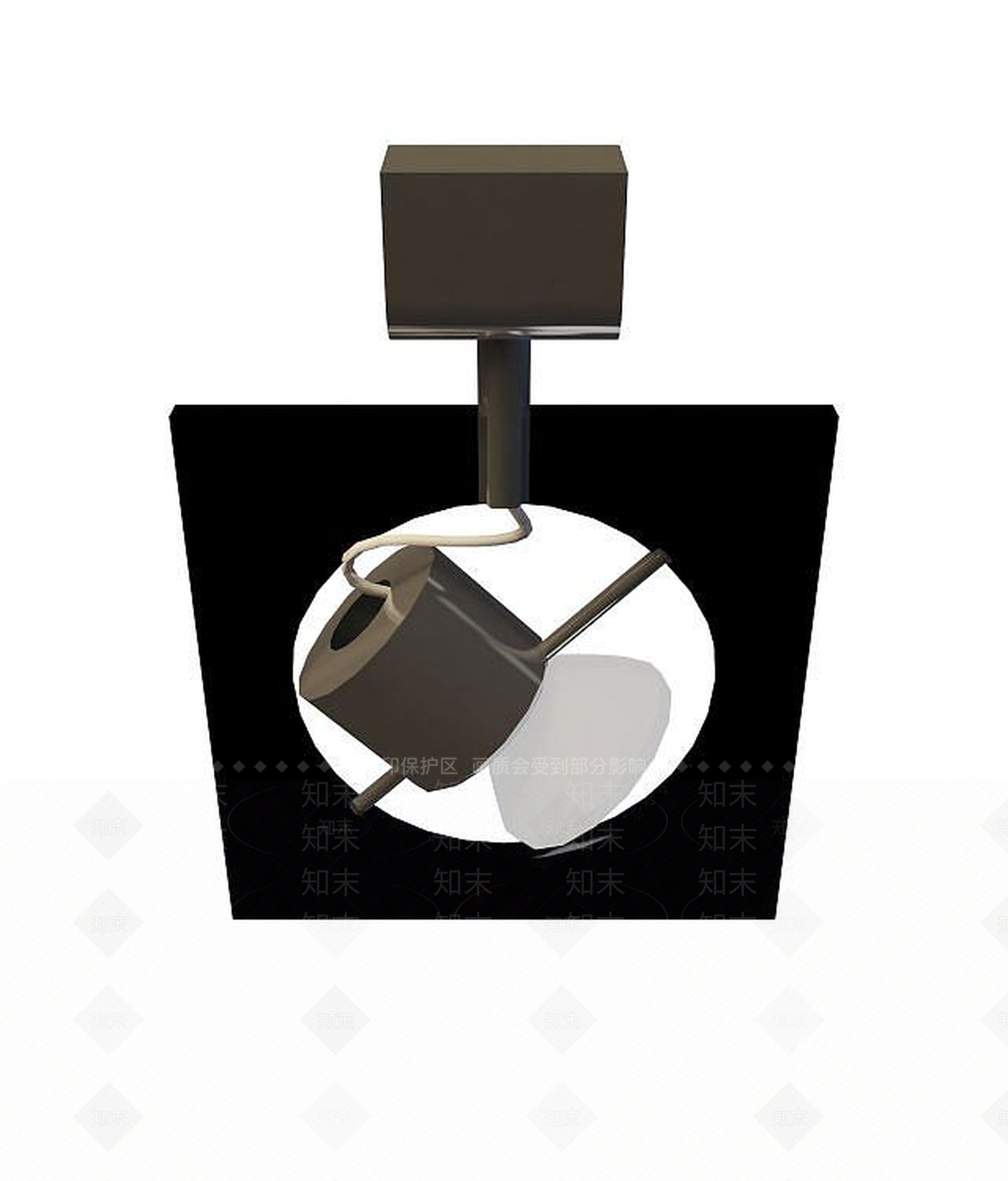 现代新型射灯3D模型下载【ID:1193222788】