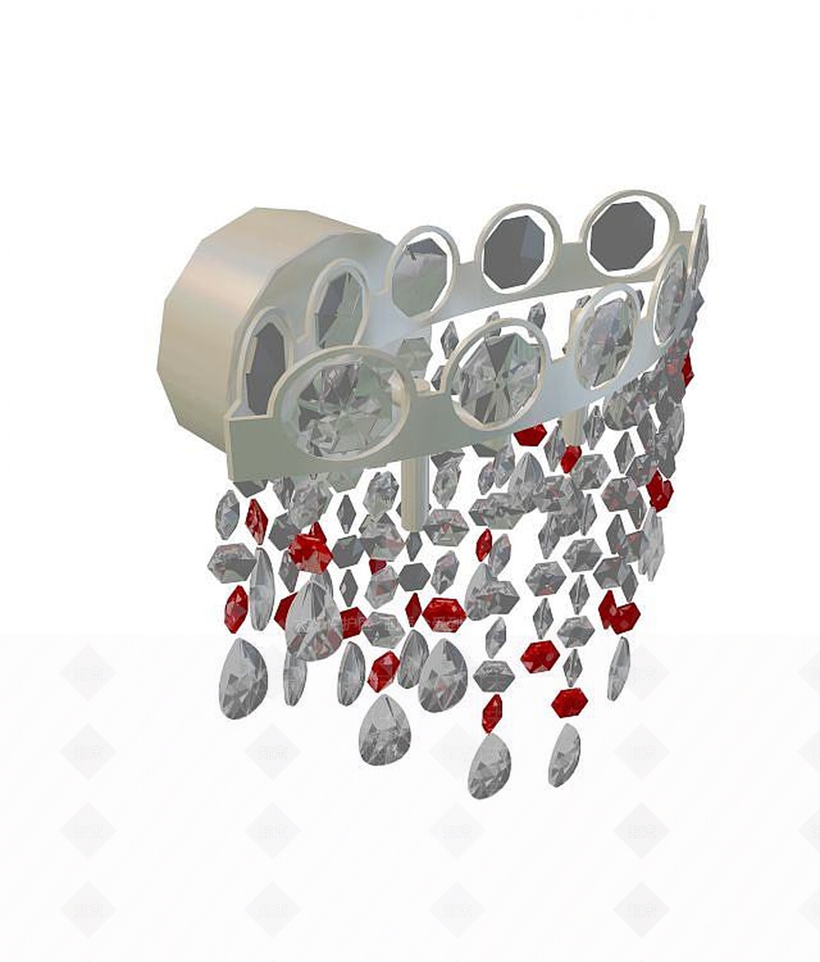 现代卧室壁灯3D模型下载【ID:1193225162】