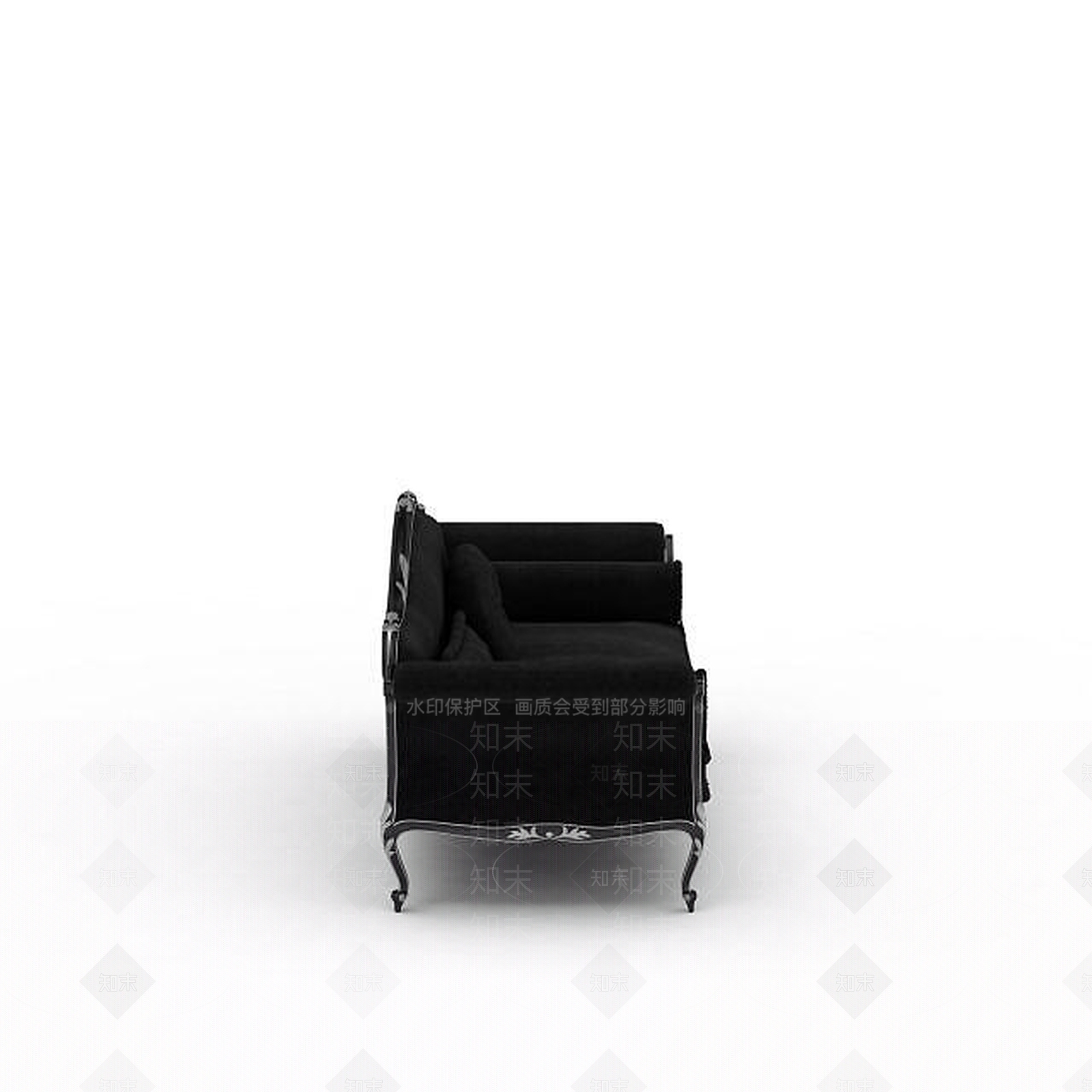 现代双人沙发3D模型下载【ID:1193227114】