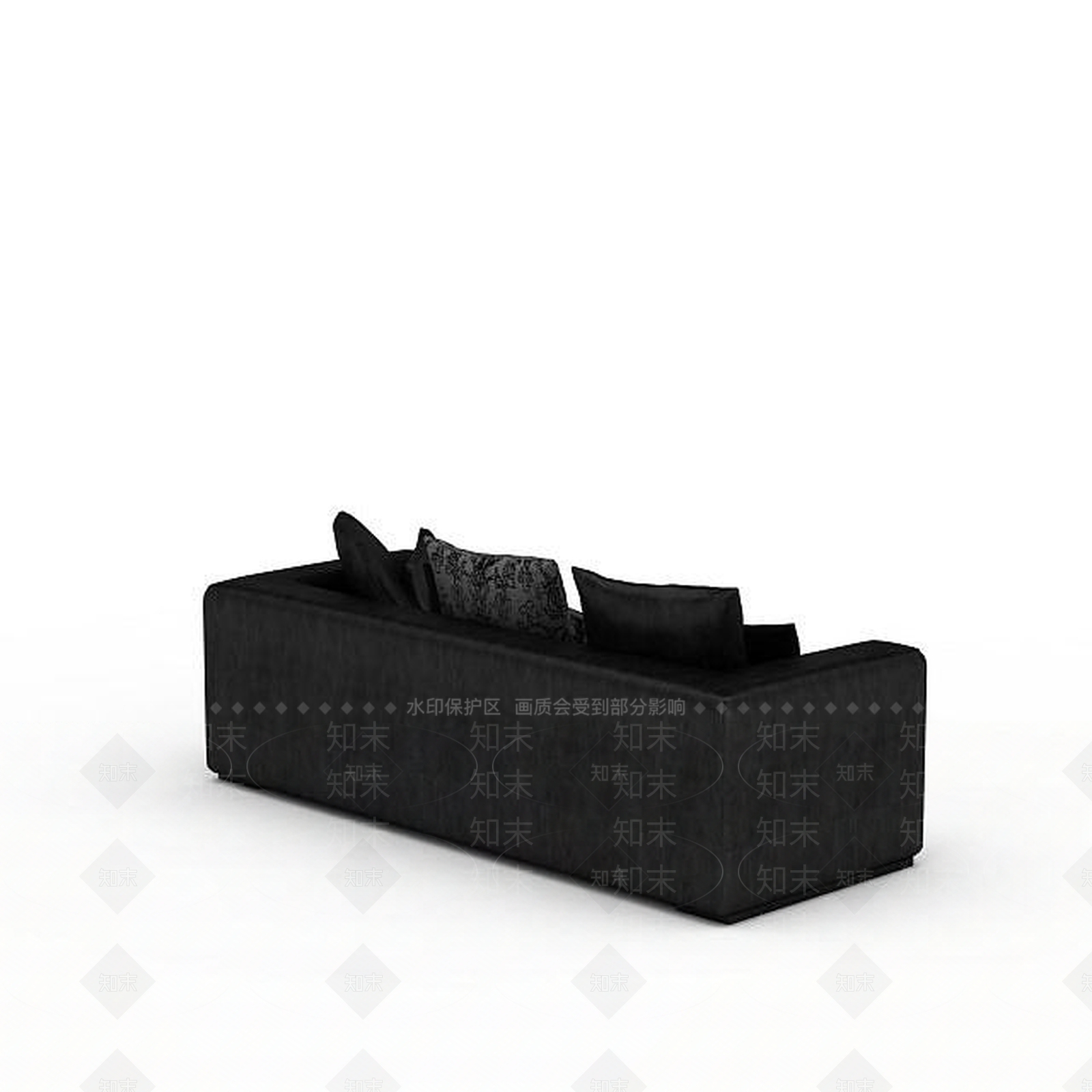 现代双人沙发3D模型下载【ID:1193227253】