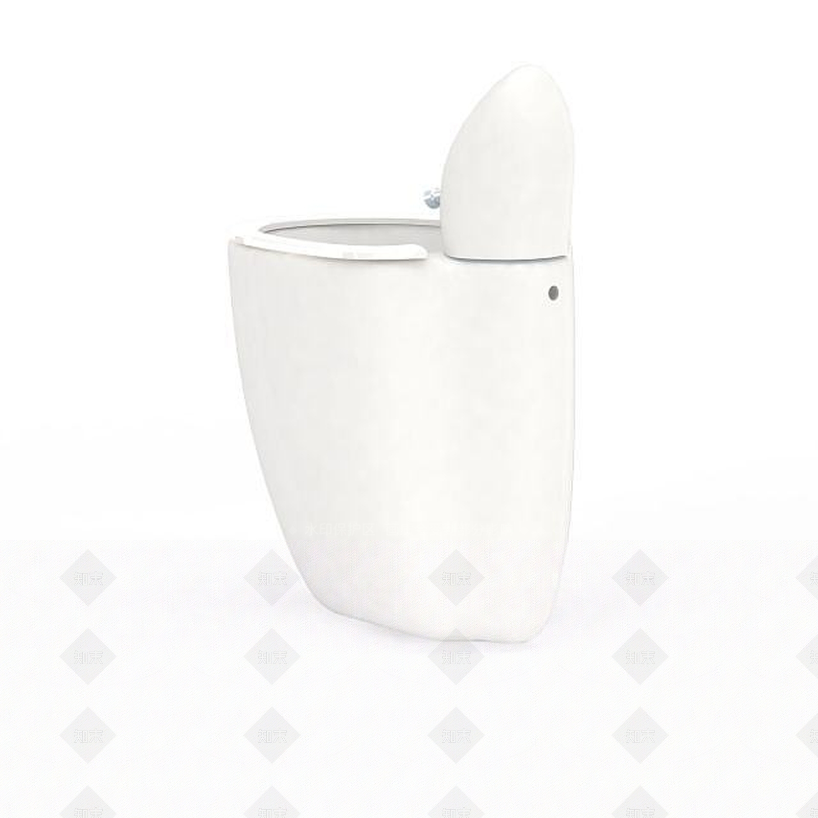现代马桶3D模型下载【ID:1199063930】