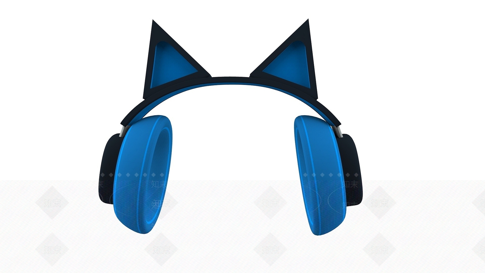 现代猫耳朵耳机3D模型下载【ID:1193232908】