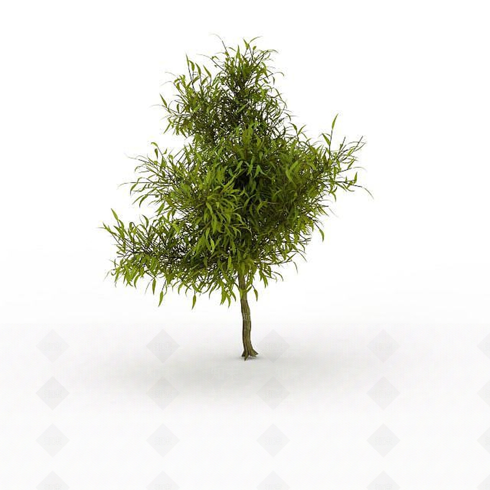 现代灌木3D模型下载【ID:1193233321】