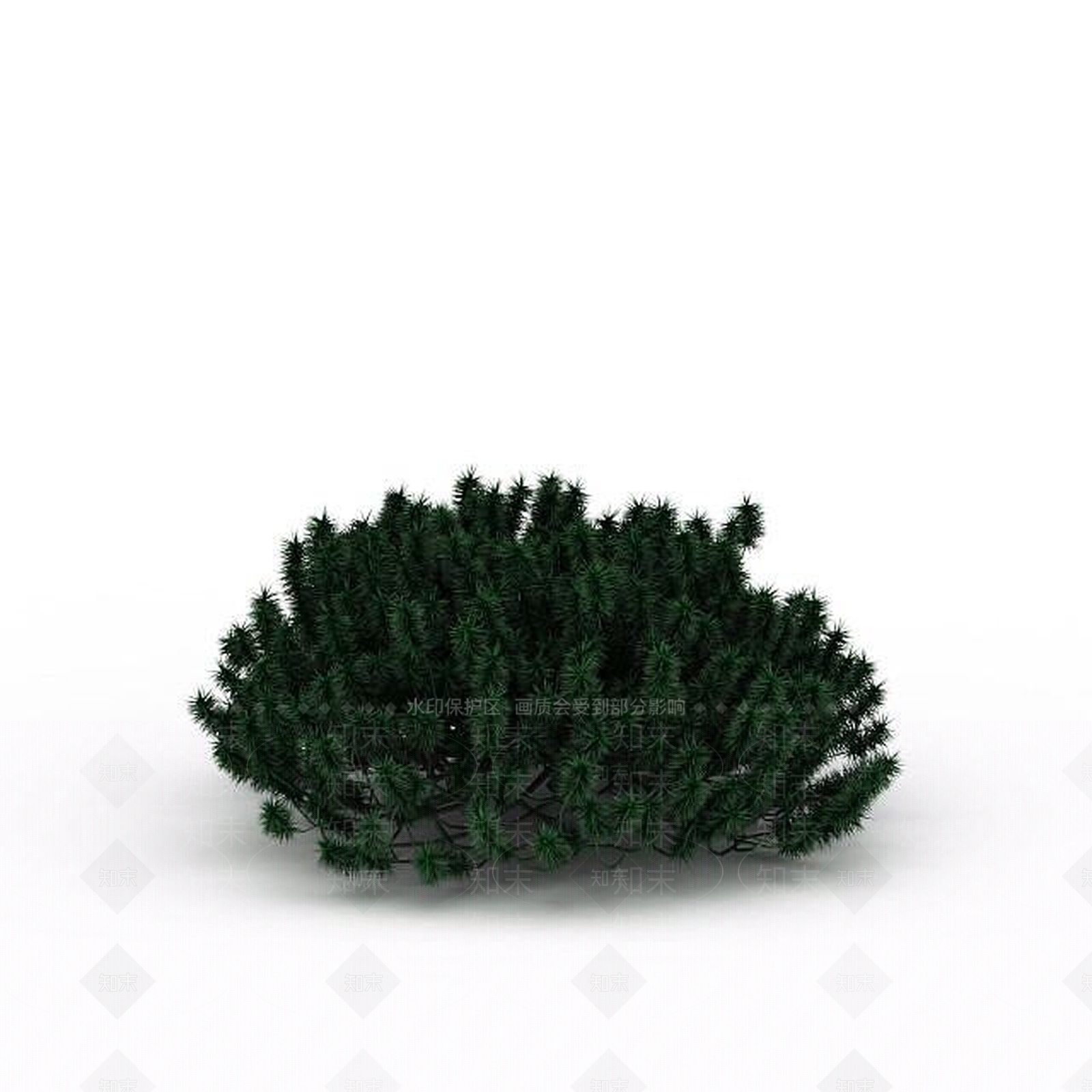 现代灌木3D模型下载【ID:1199063541】