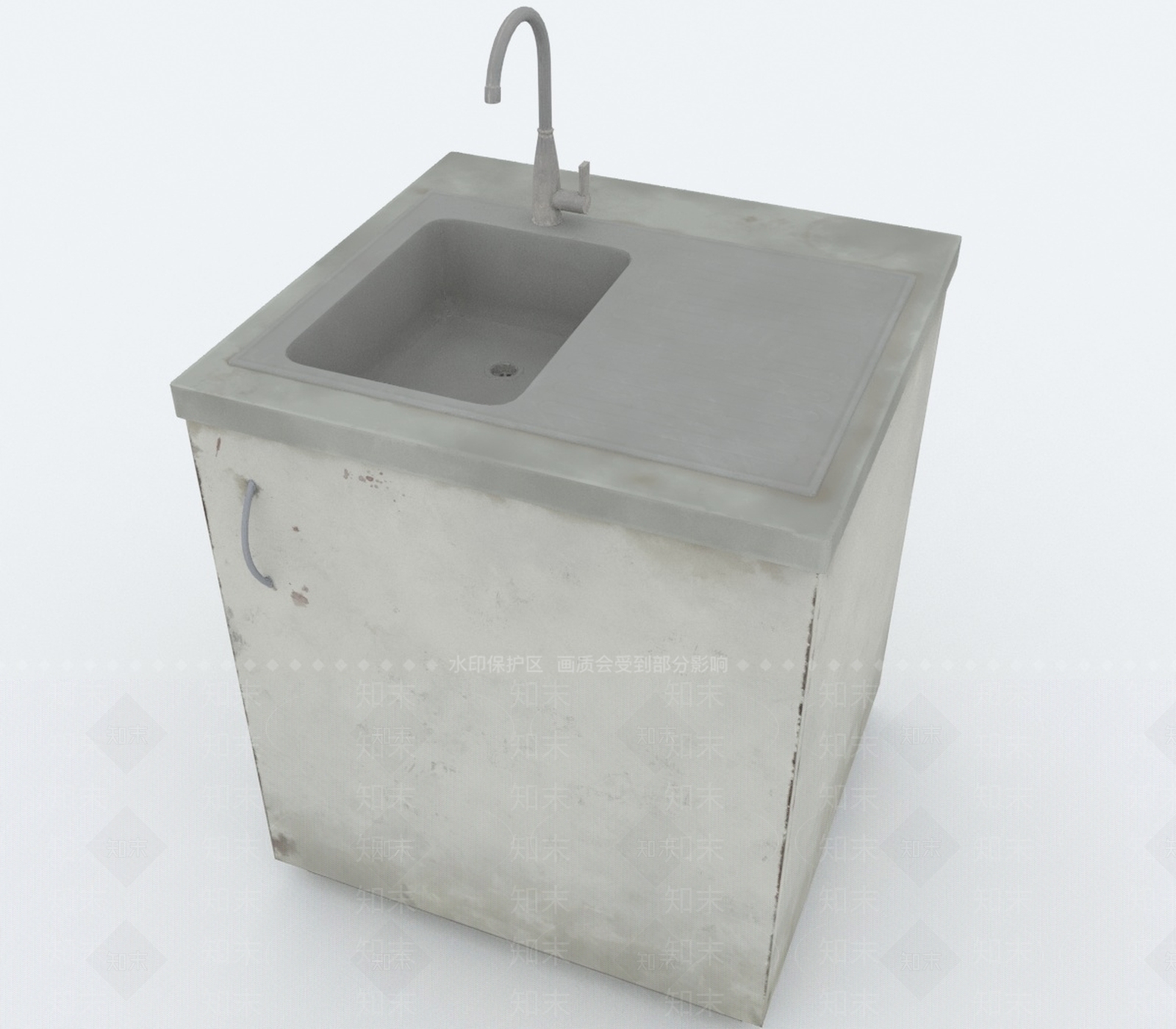 洗手台3D模型下载【ID:1193241151】