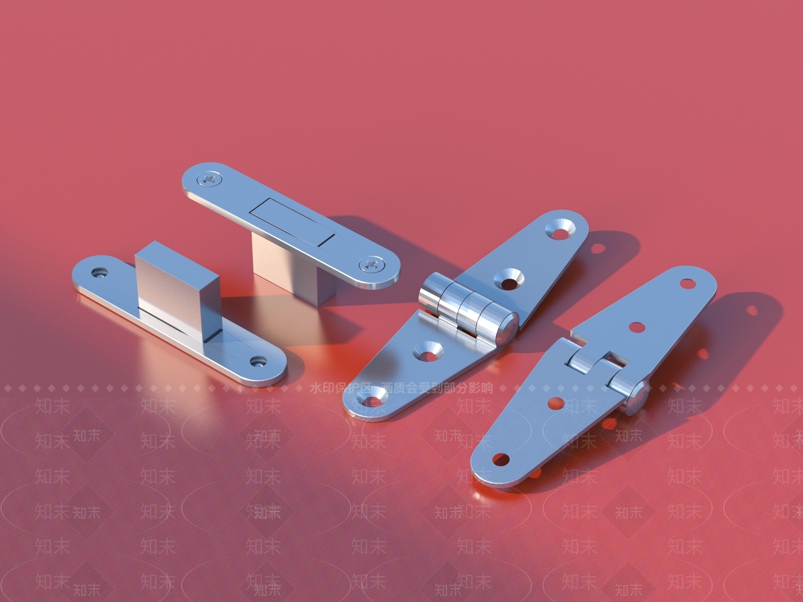 现代其他五金件3D模型下载【ID:1193243561】