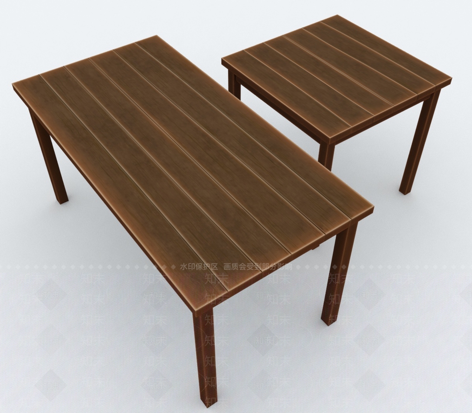 现代书桌椅3D模型下载【ID:1193255265】