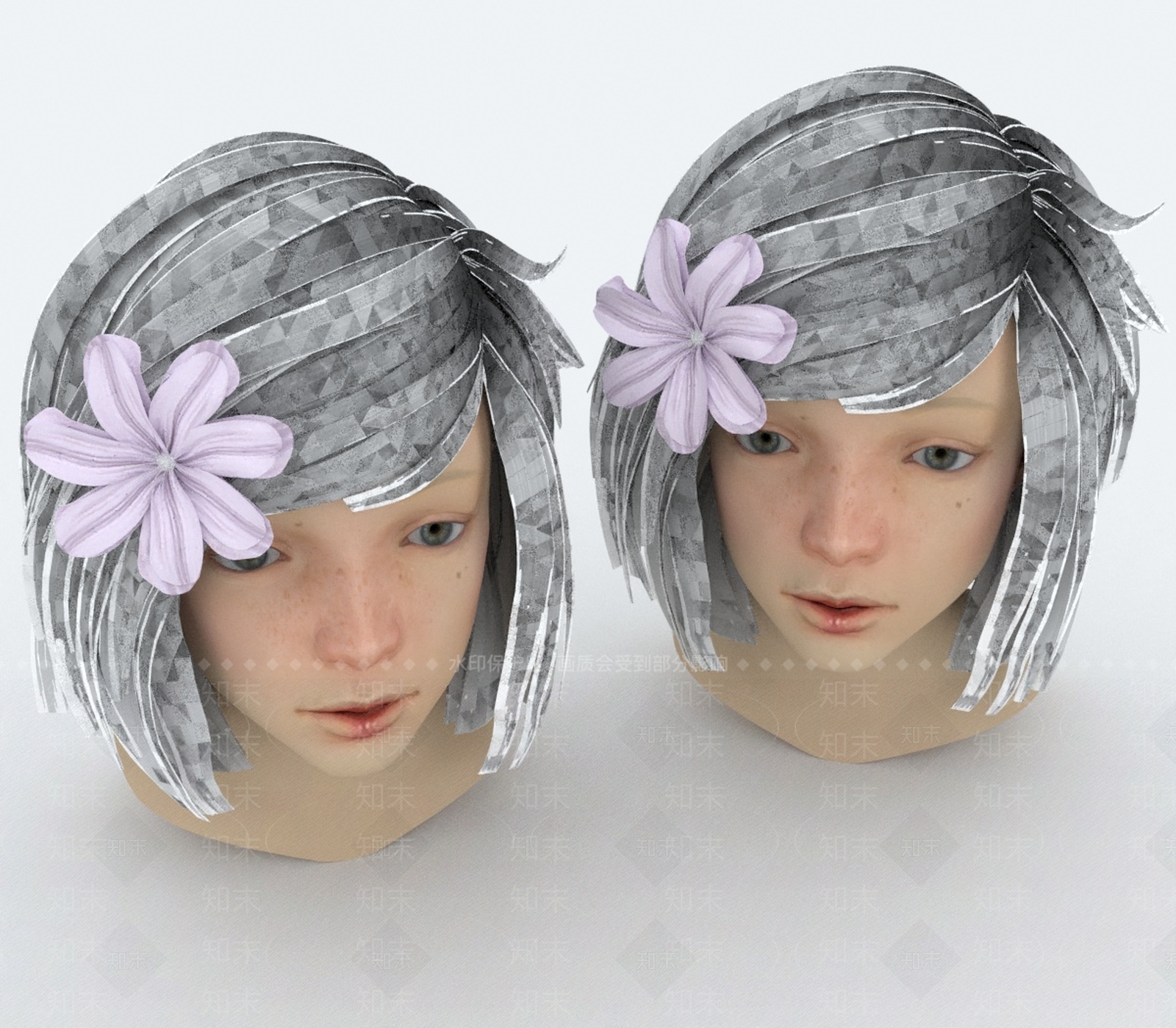 女人3D模型下载【ID:1193254828】