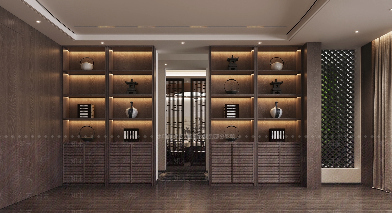 新中式其他商业空间3D模型下载【ID:1193259398】