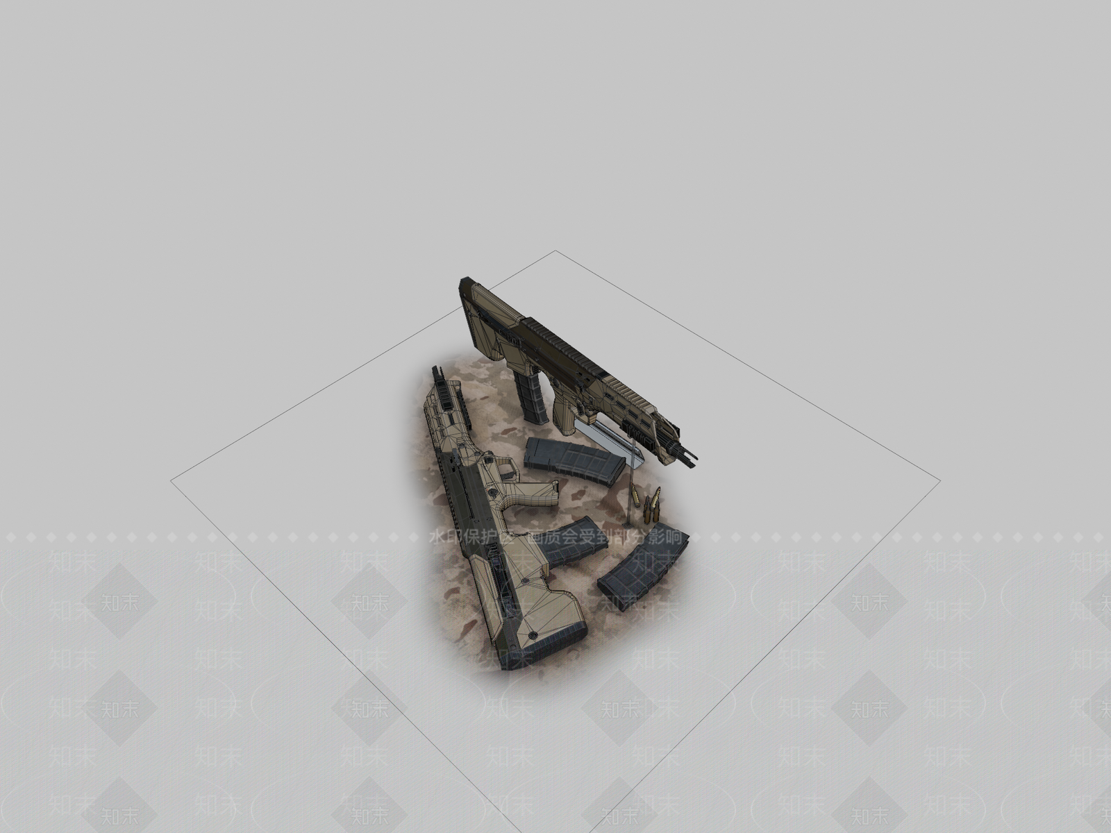 军事器材3D模型下载【ID:1193260396】