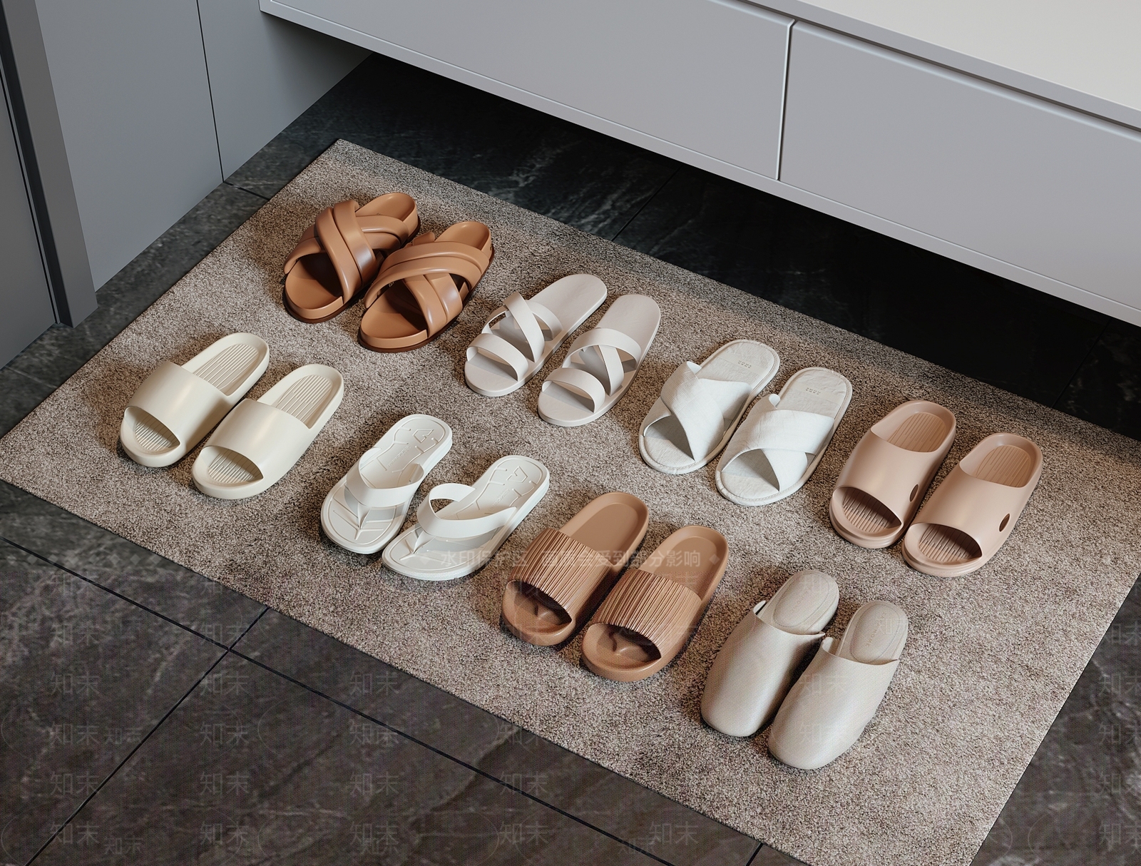 鞋子3D模型下载【ID:1193265169】