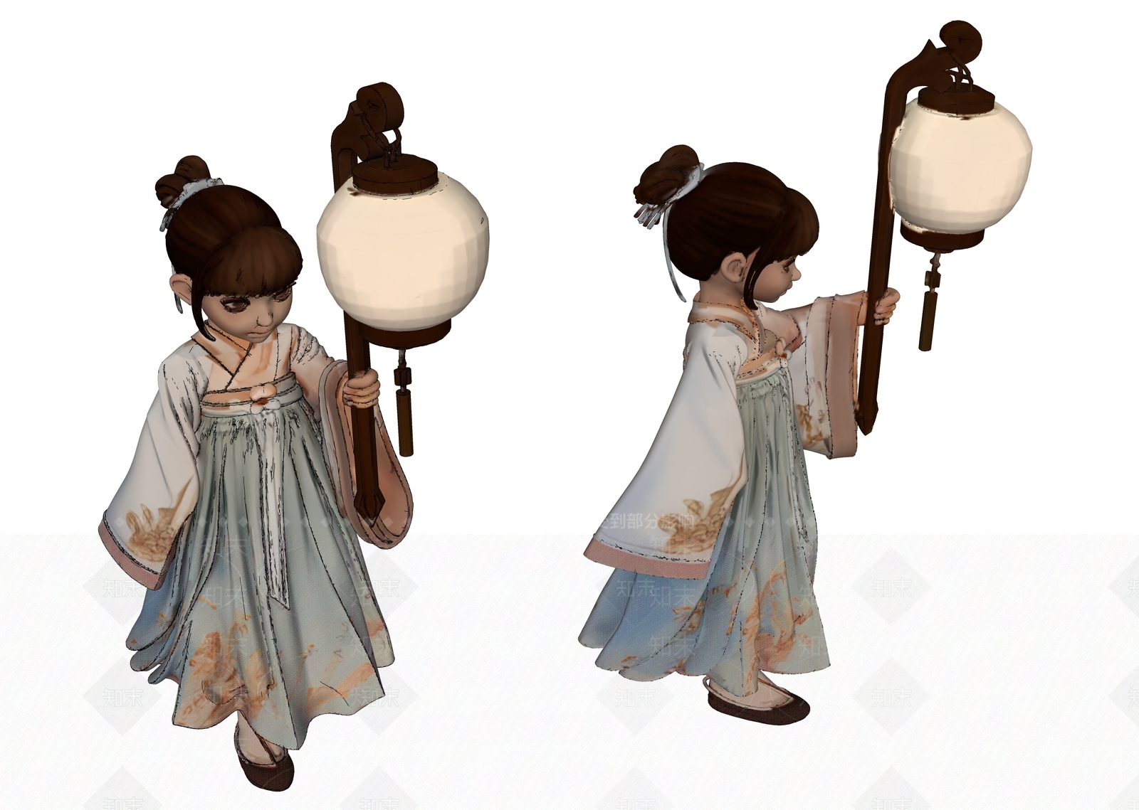 女人SU模型下载【ID:1193272264】