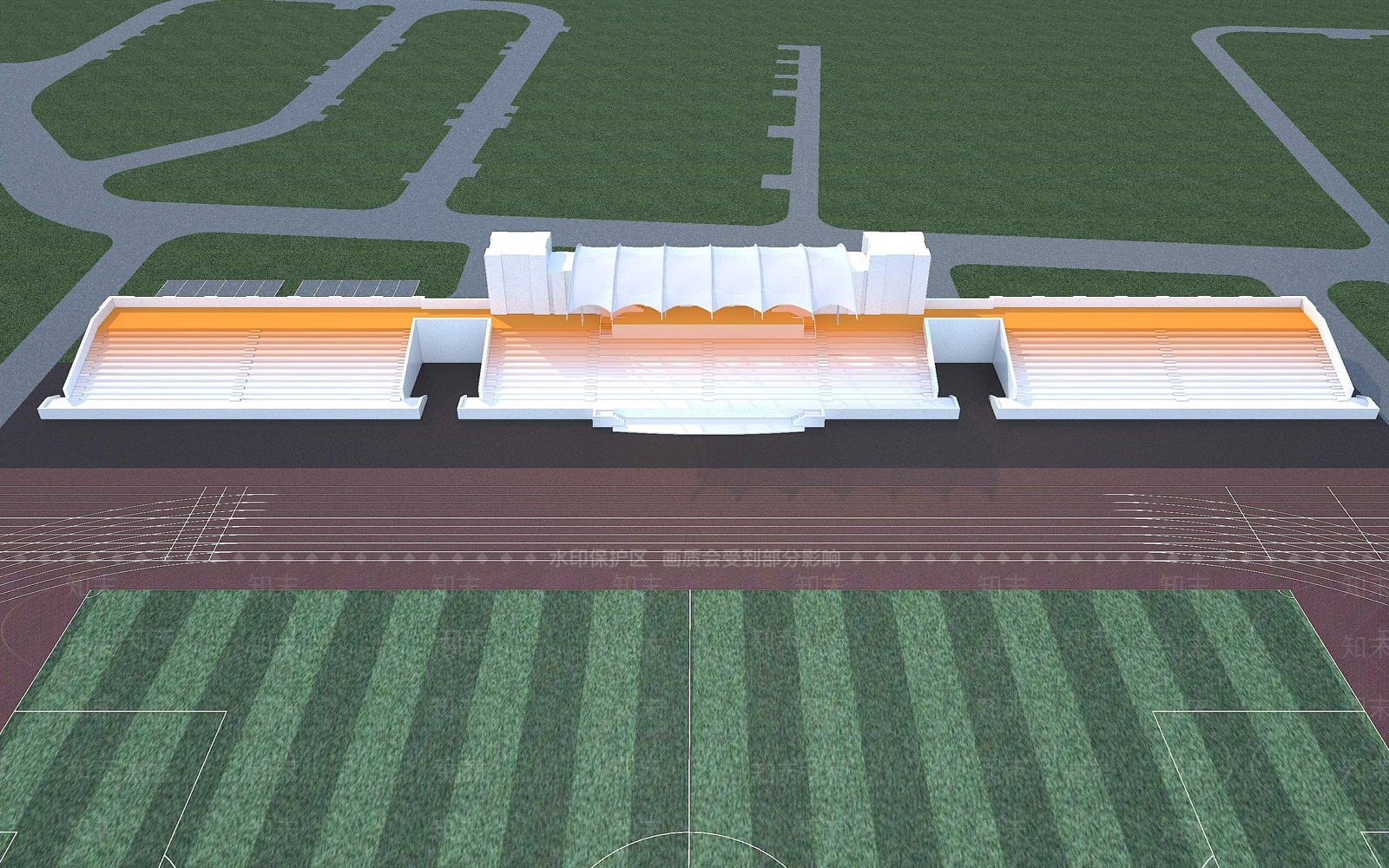 现代其他文体建筑3D模型下载【ID:1193273479】