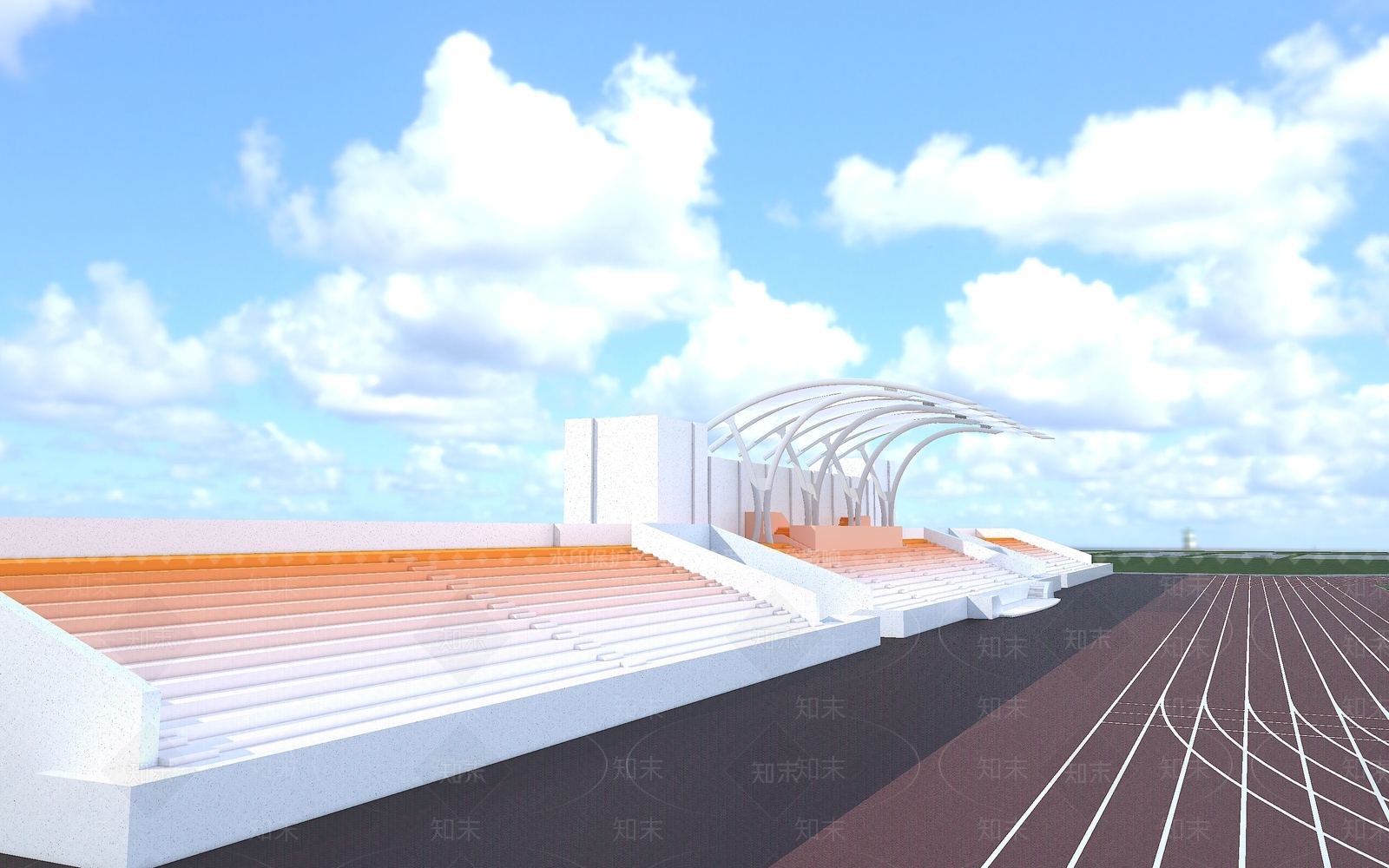 现代其他文体建筑3D模型下载【ID:1193273479】