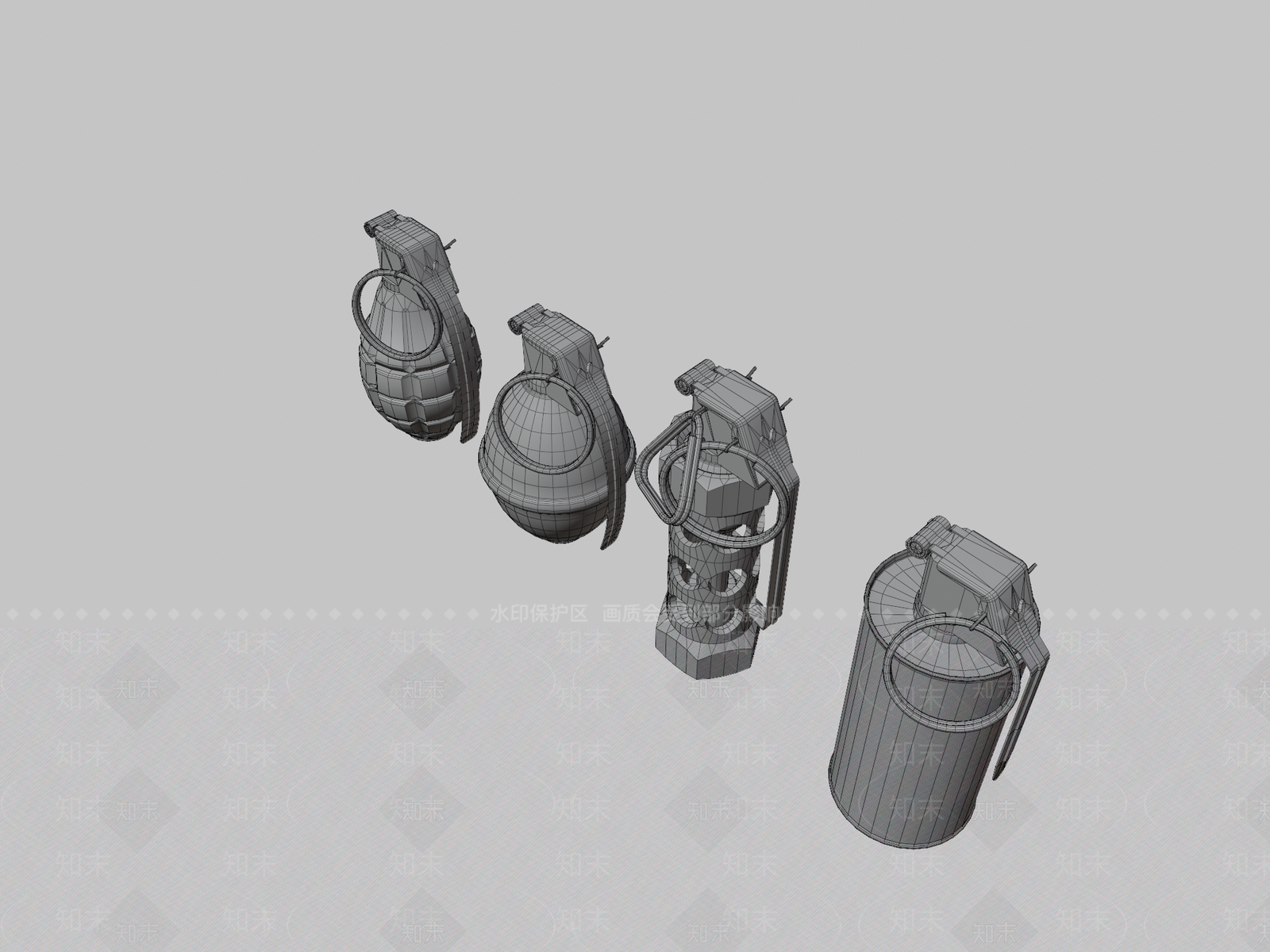 军事器材3D模型下载【ID:1193275478】