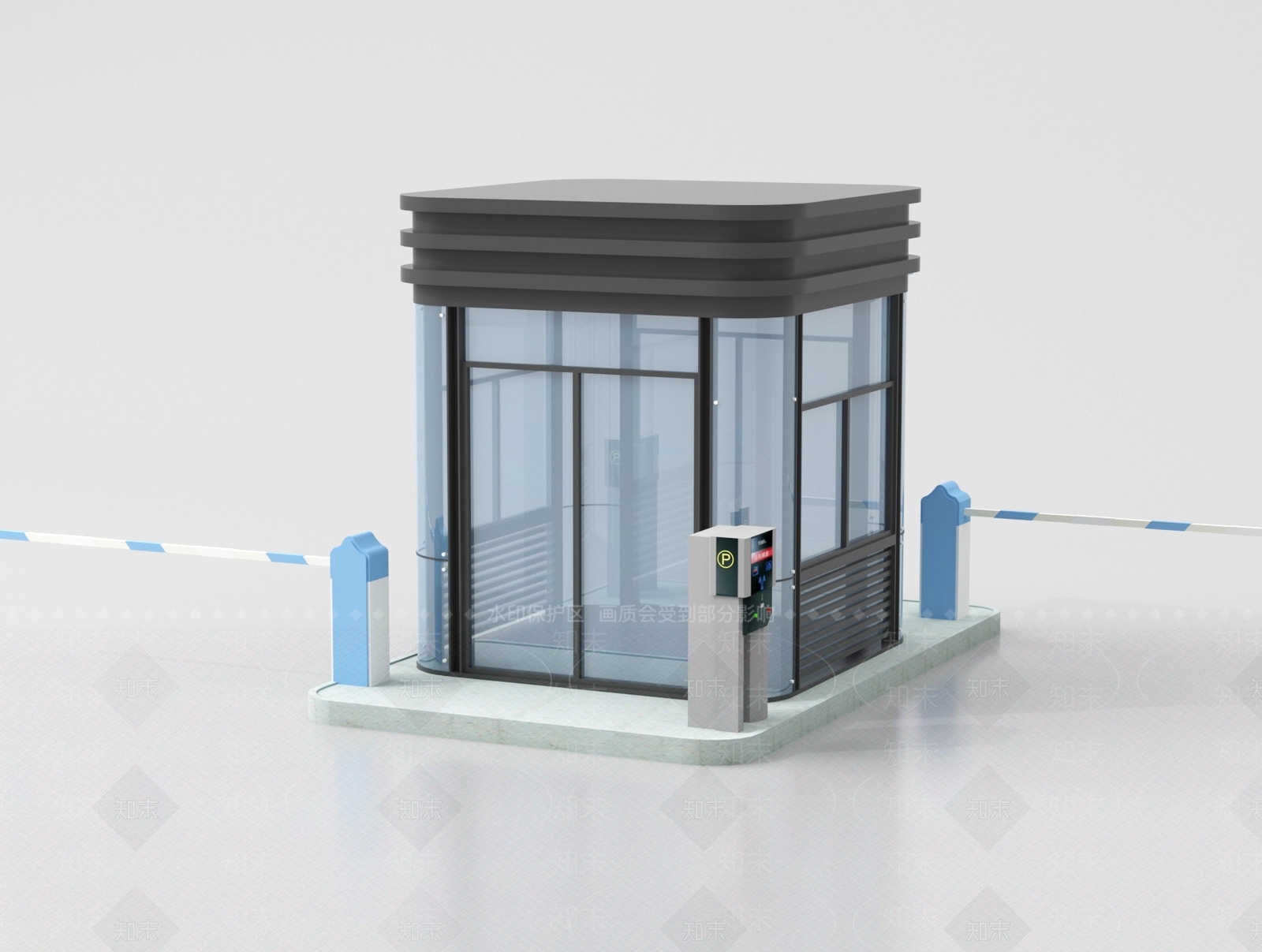 门禁SU模型下载【ID:1193278489】