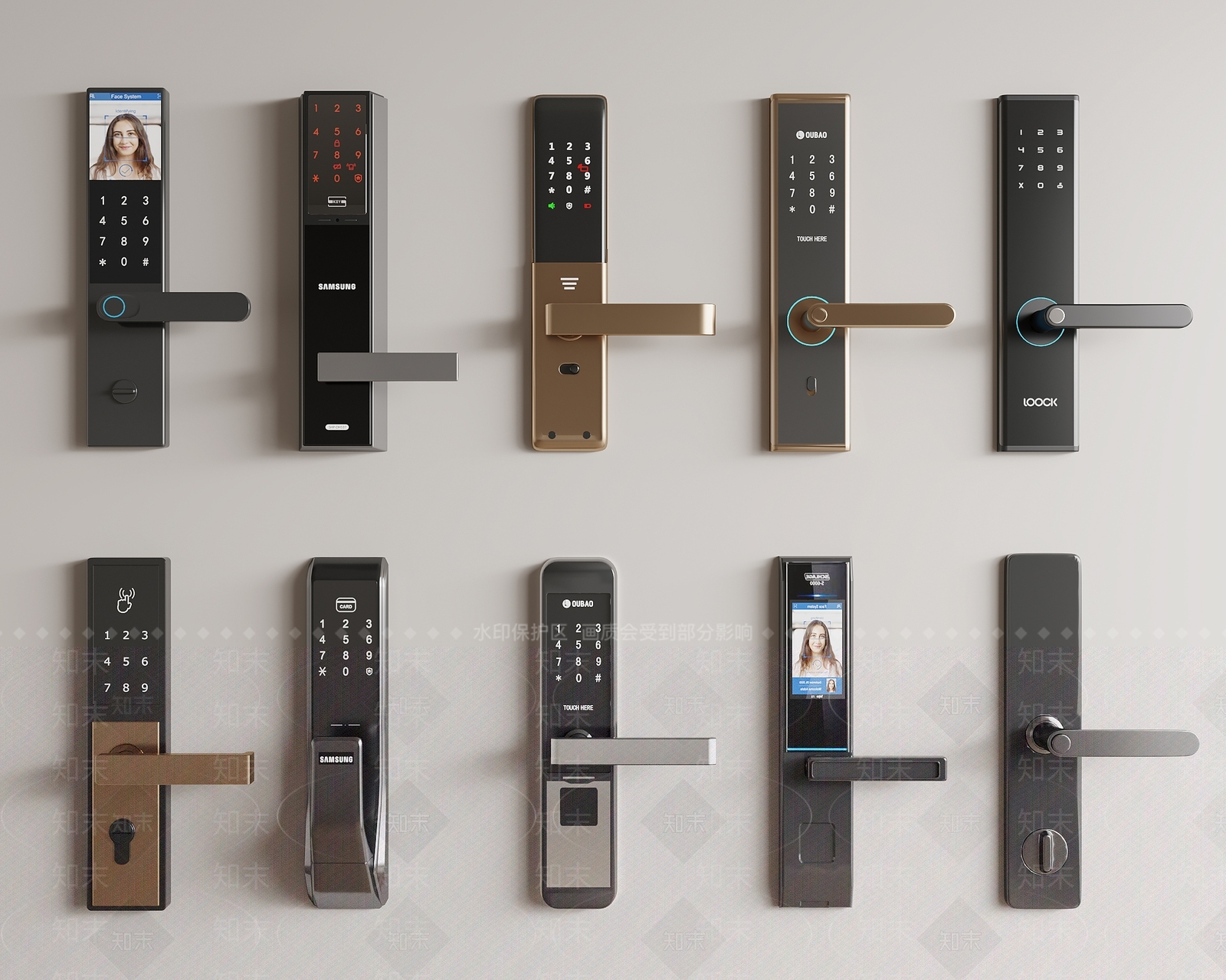 锁SU模型下载【ID:1193282332】