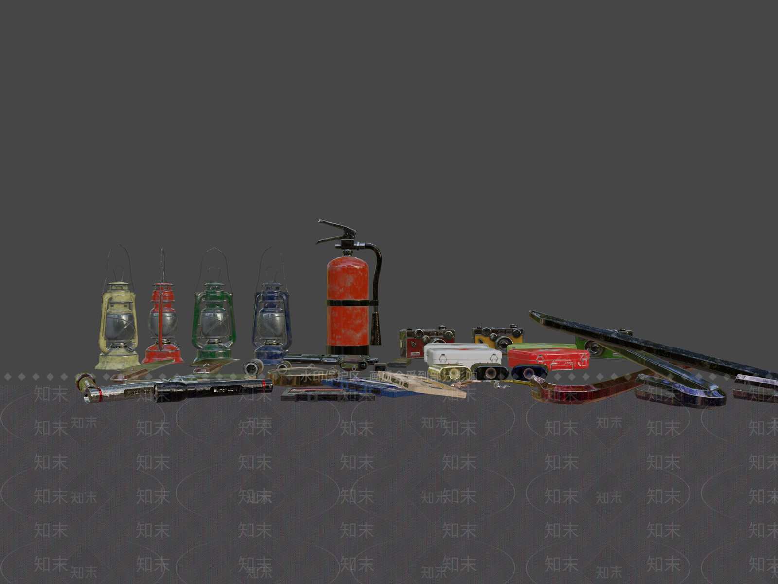 娱乐器材3D模型下载【ID:1193286776】
