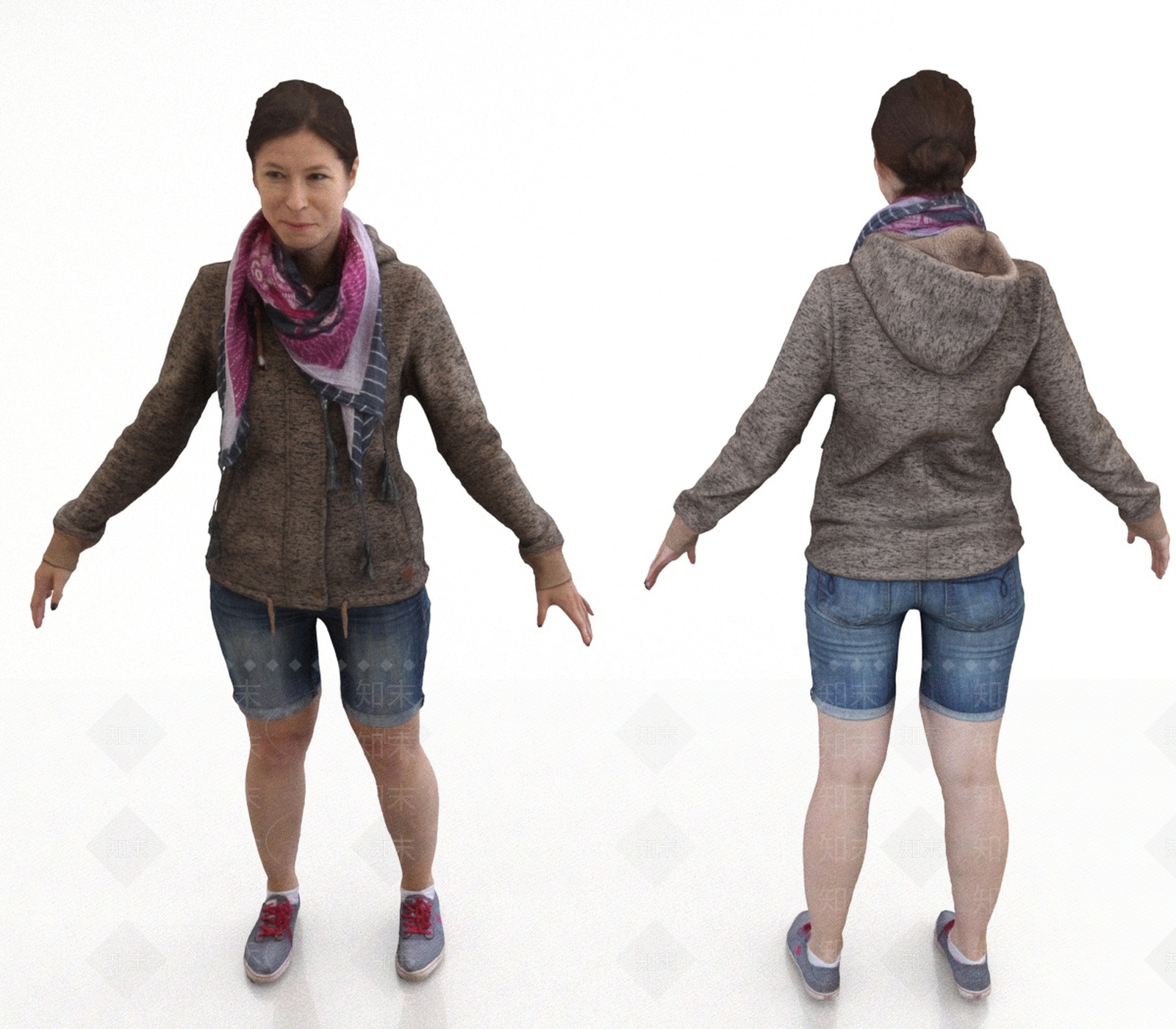 女人3D模型下载【ID:1193289520】