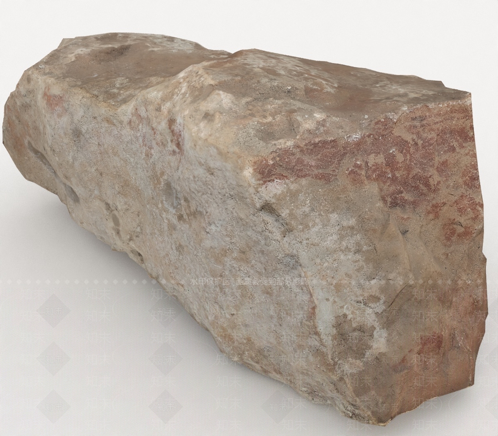 现代石头3D模型下载【ID:1193290581】