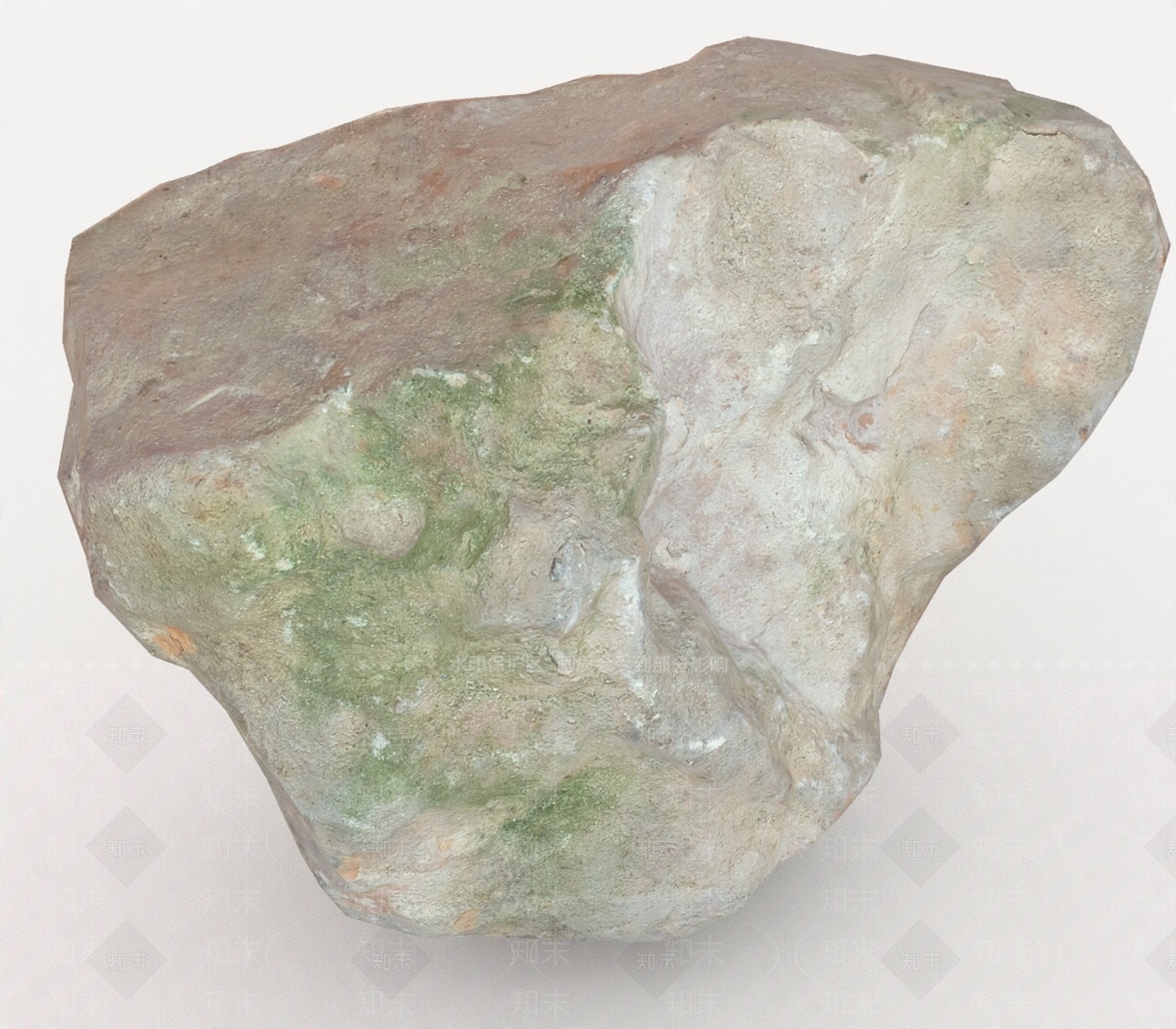 现代石头3D模型下载【ID:1193290867】