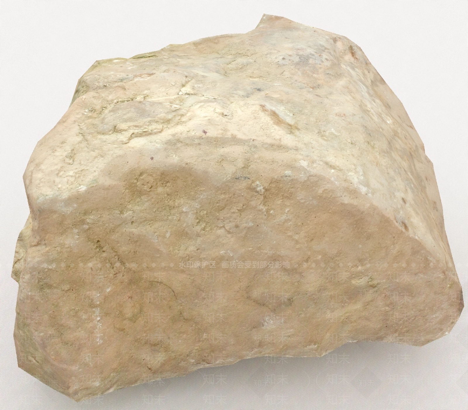 现代石头3D模型下载【ID:1193291590】