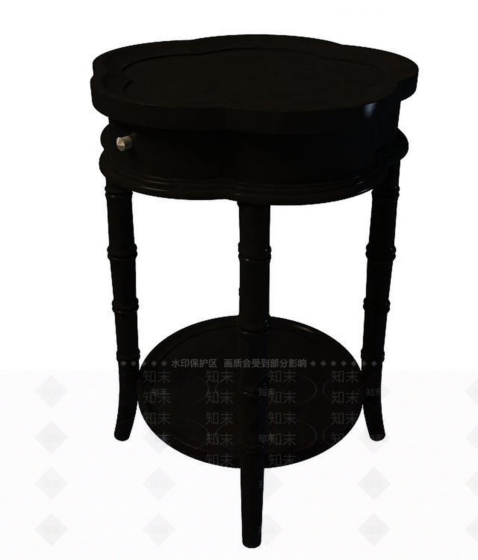 现代不规则边几3D模型下载【ID:1193301323】