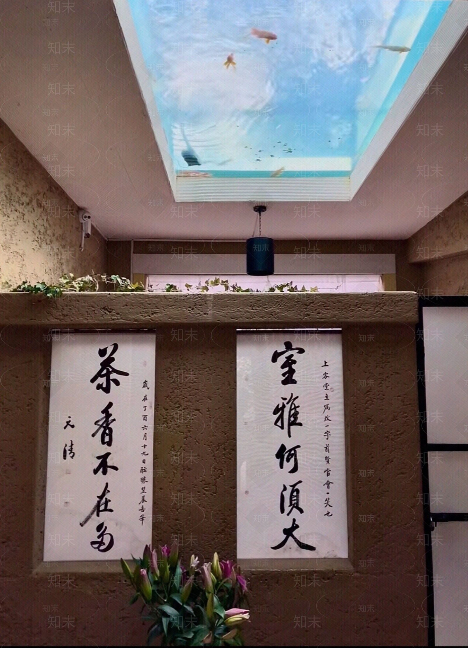 新中式街道外景贴图下载【ID:1193303284】