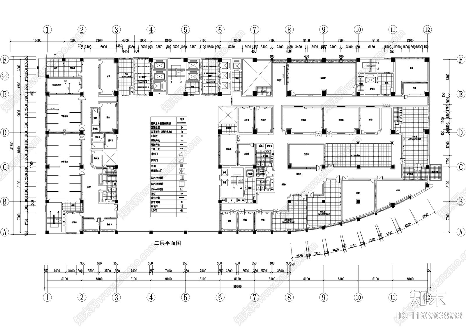 医院施工图下载【ID:1193303833】