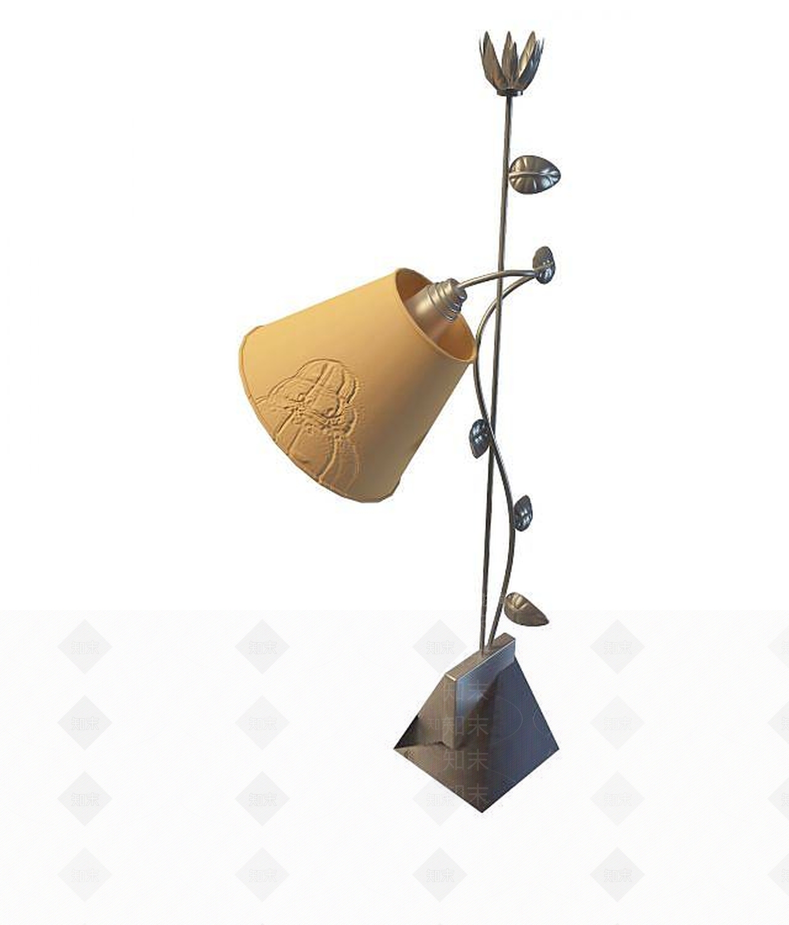 欧式古典欧式台灯3D模型下载【ID:1193303747】