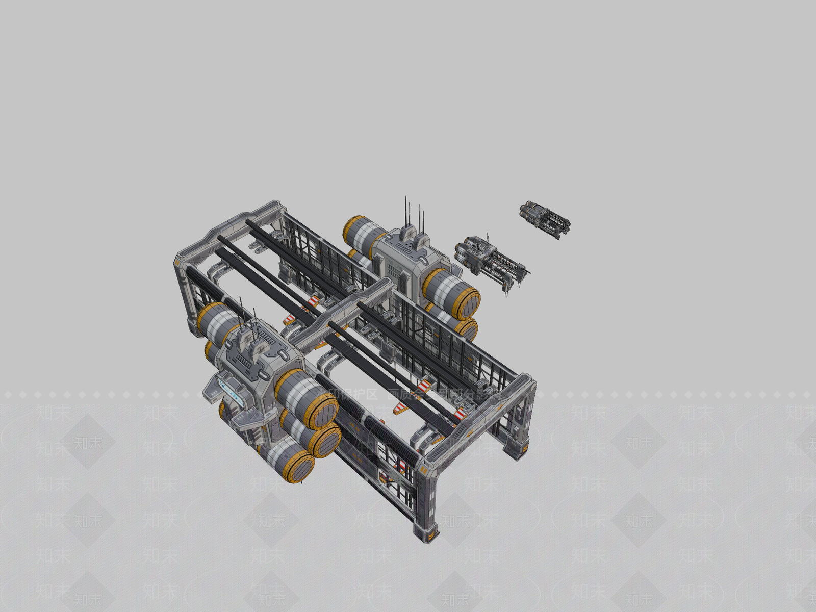 工业设备3D模型下载【ID:1193305252】