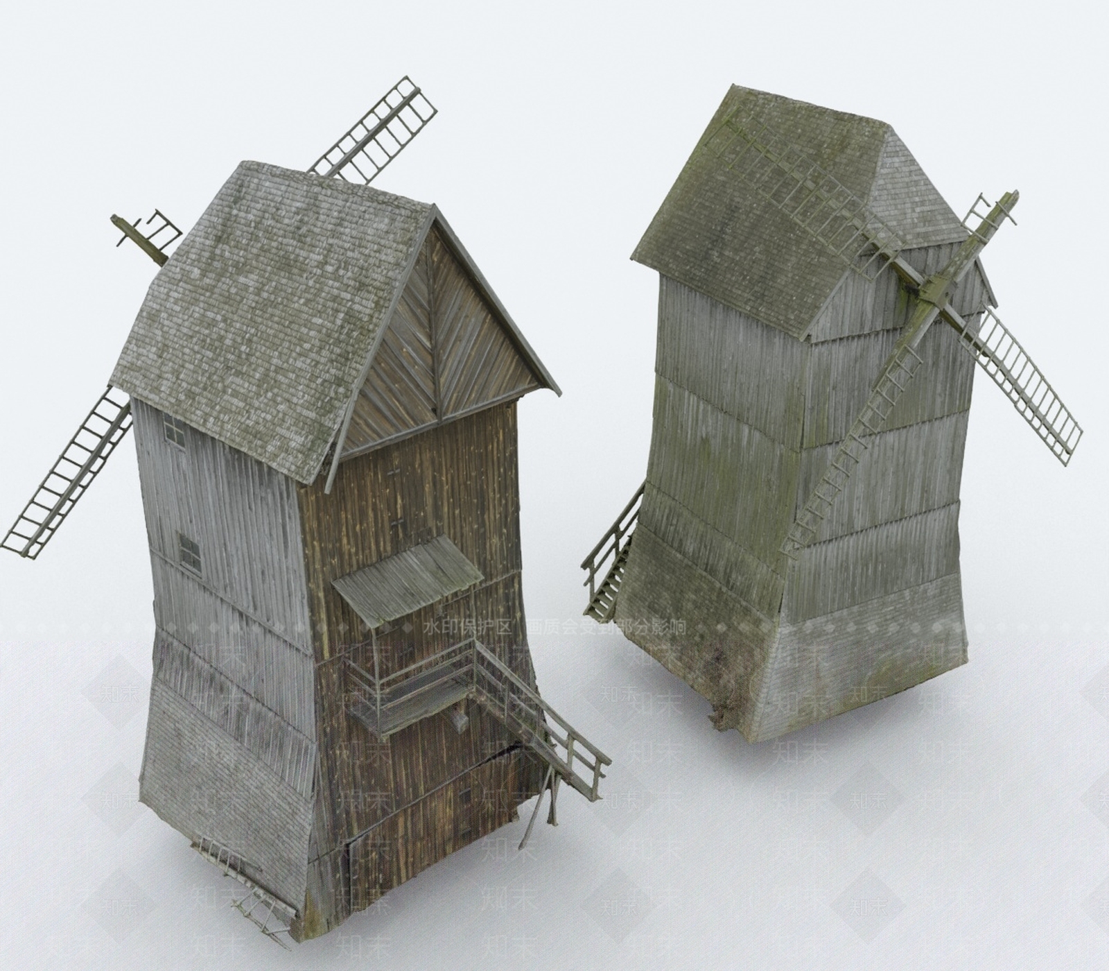 现代艺术风格建筑3D模型下载【ID:1193307385】