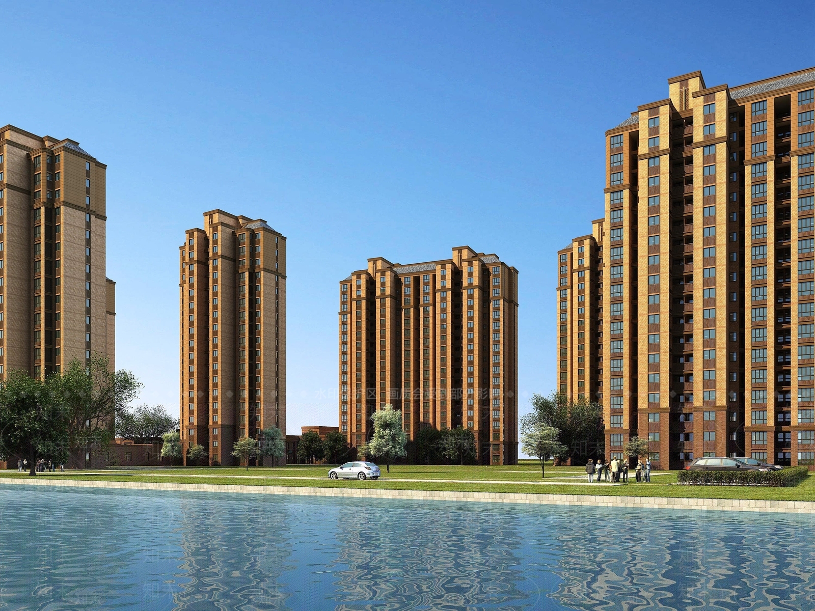 简欧住宅楼3D模型下载【ID:1193309198】